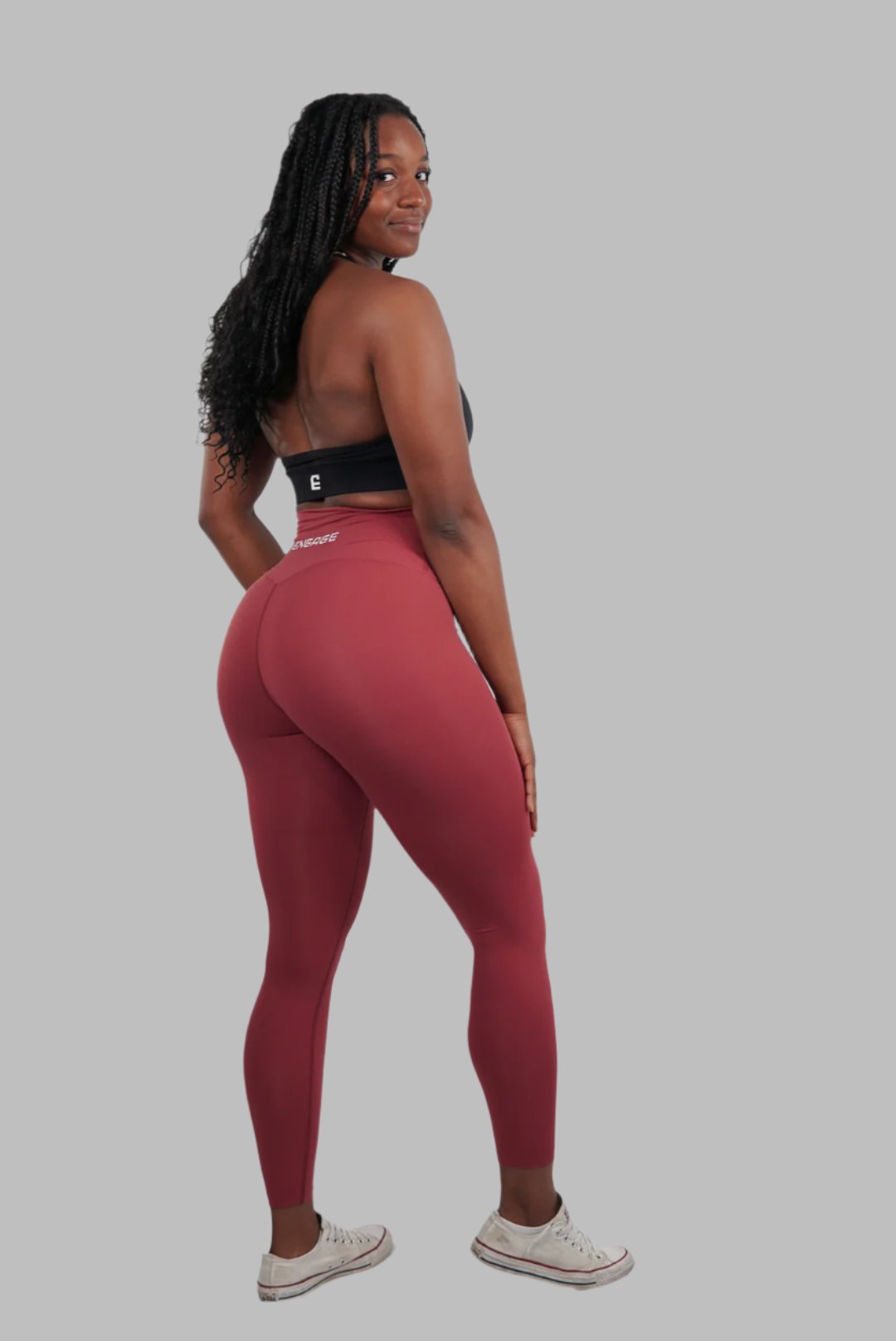 Female Infinity Leggings Dusty Rose