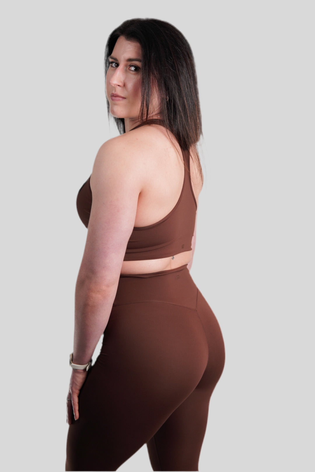 Everyday Crop Tank Cocoa