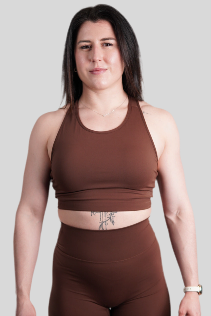 Everyday Crop Tank Cocoa