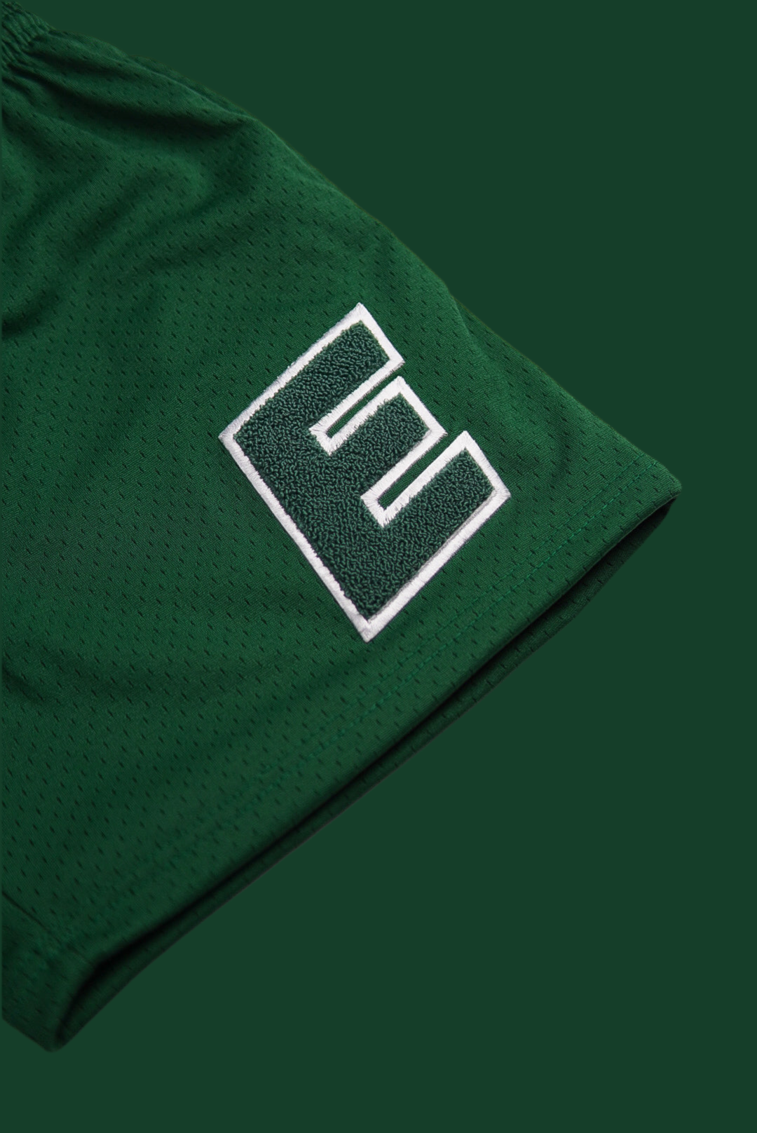 FlexMesh 5" Shorts Python Green