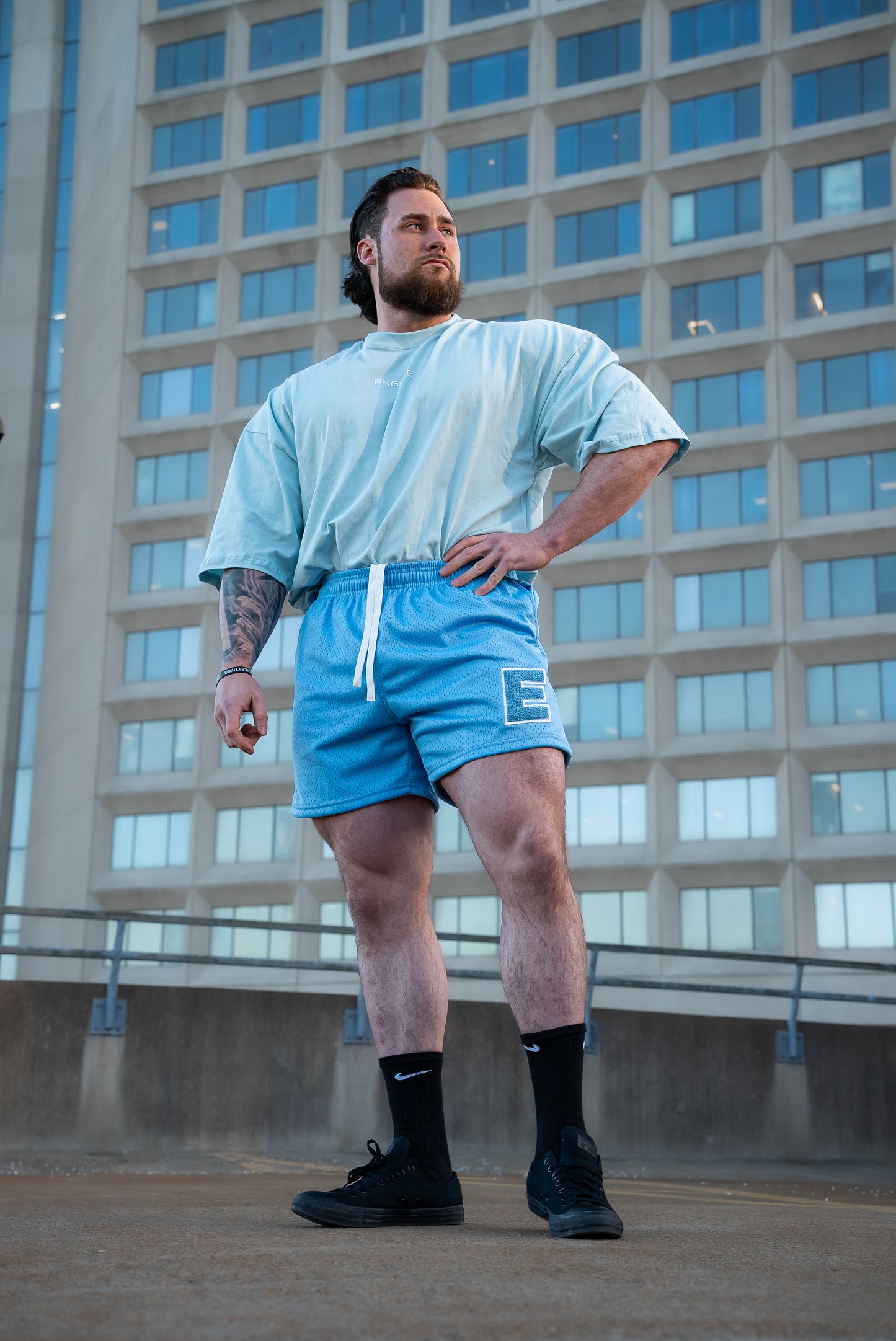 5” FlexMesh Shorts Shark Blue