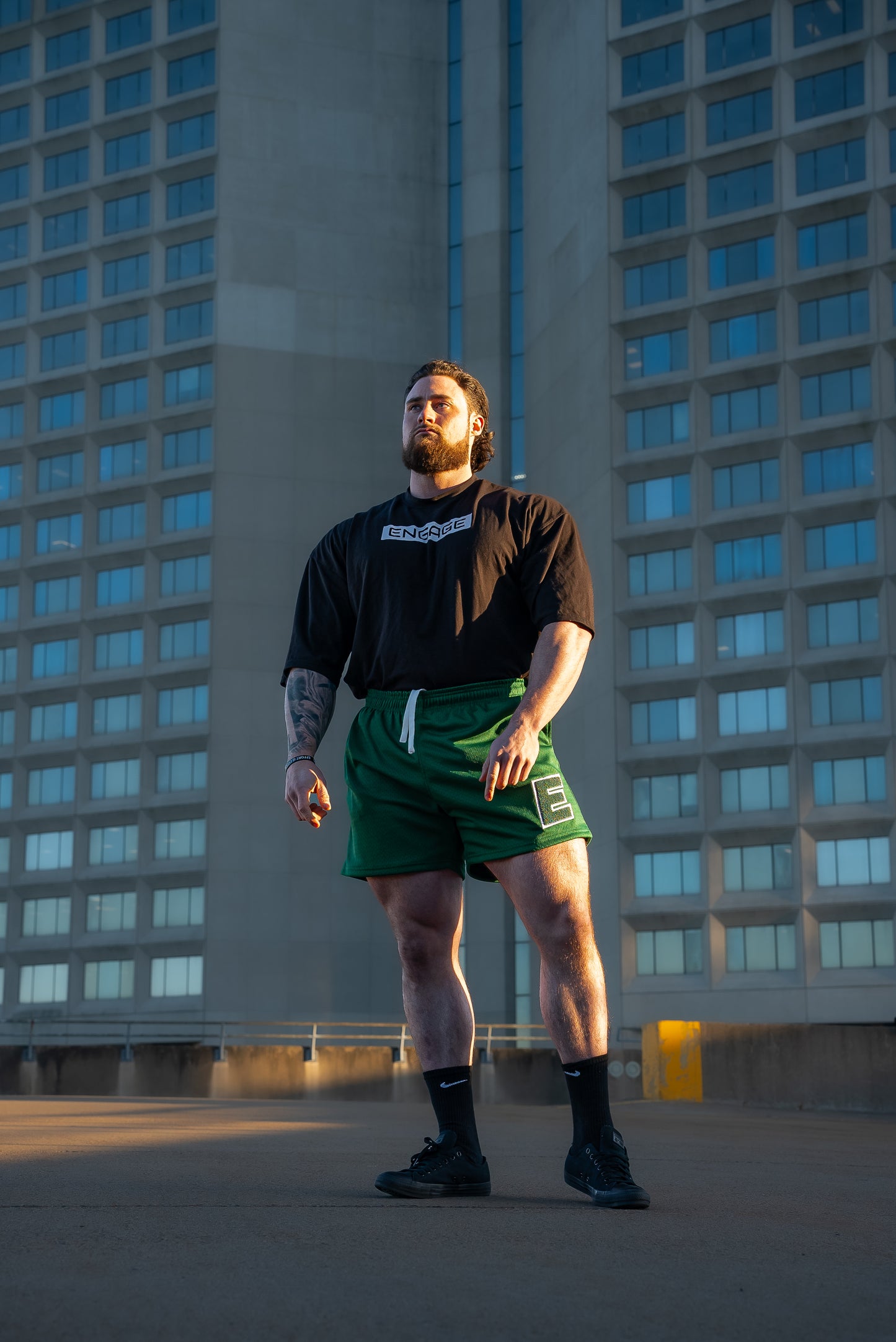 5” FlexMesh Shorts Python Green