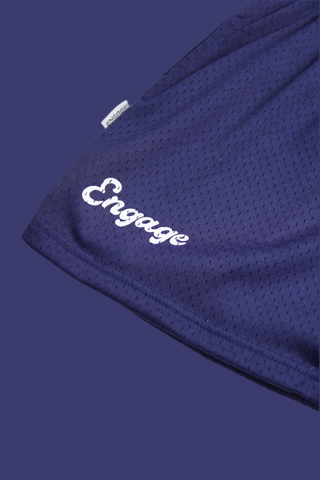 5" Mesh Court Shorts Navy