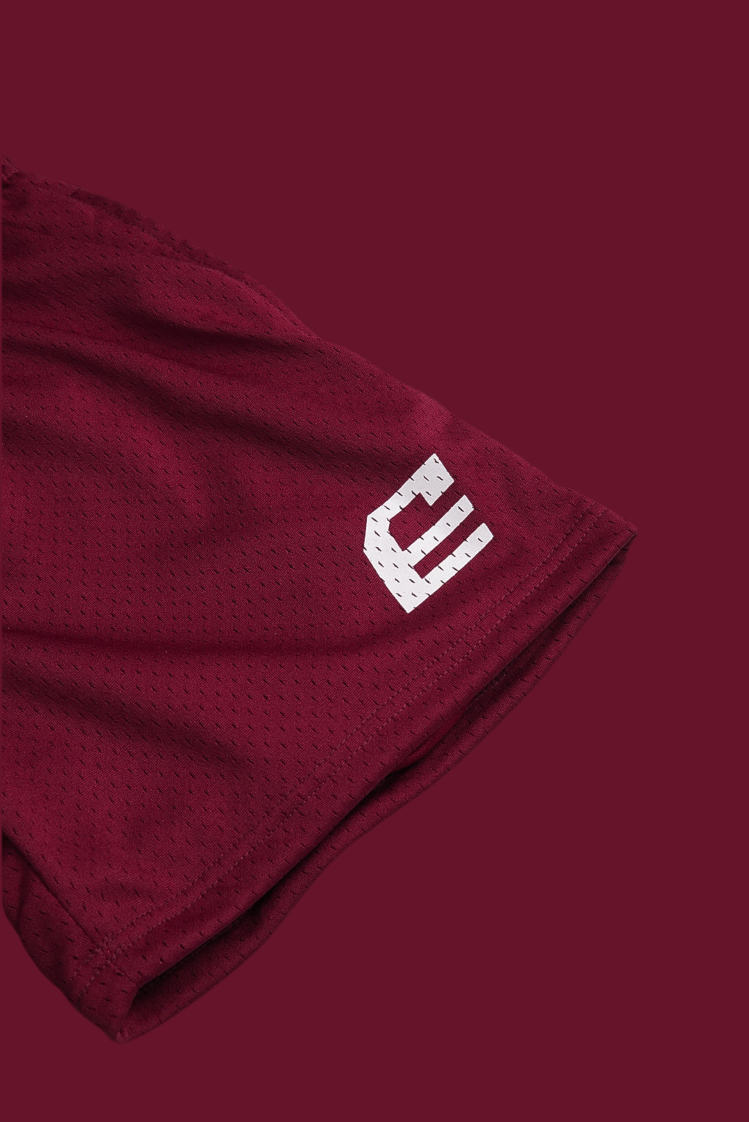 5" Mesh Court Shorts Scarlet Red