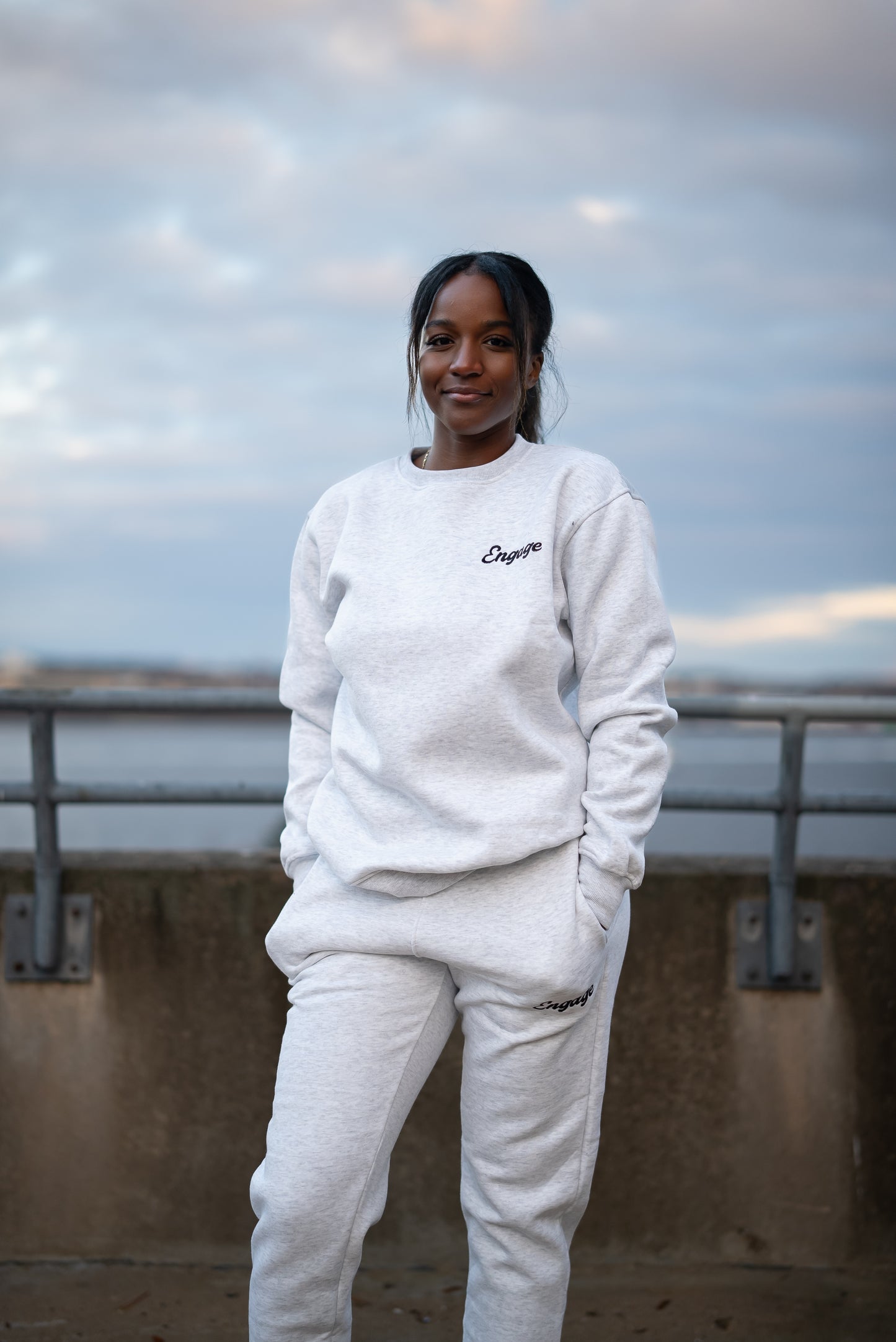 Sunday Sweater Cloud White