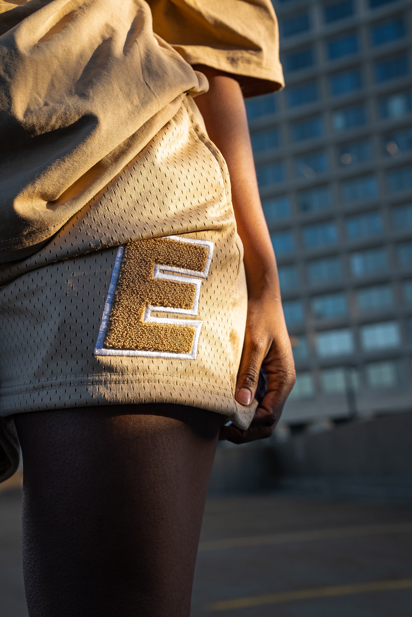 FlexMesh 5" Shorts Camel