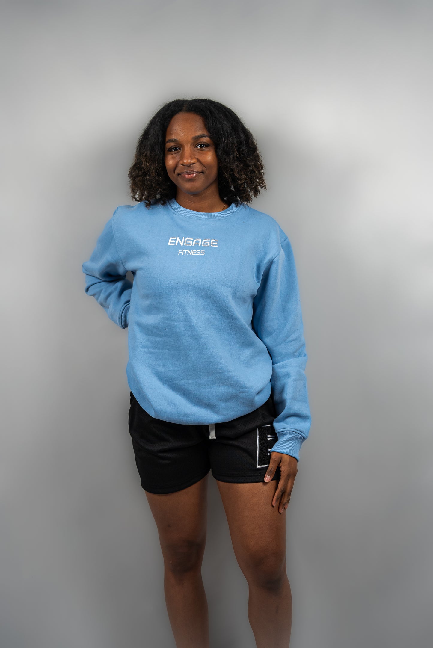 Premium Crewneck Sky Blue
