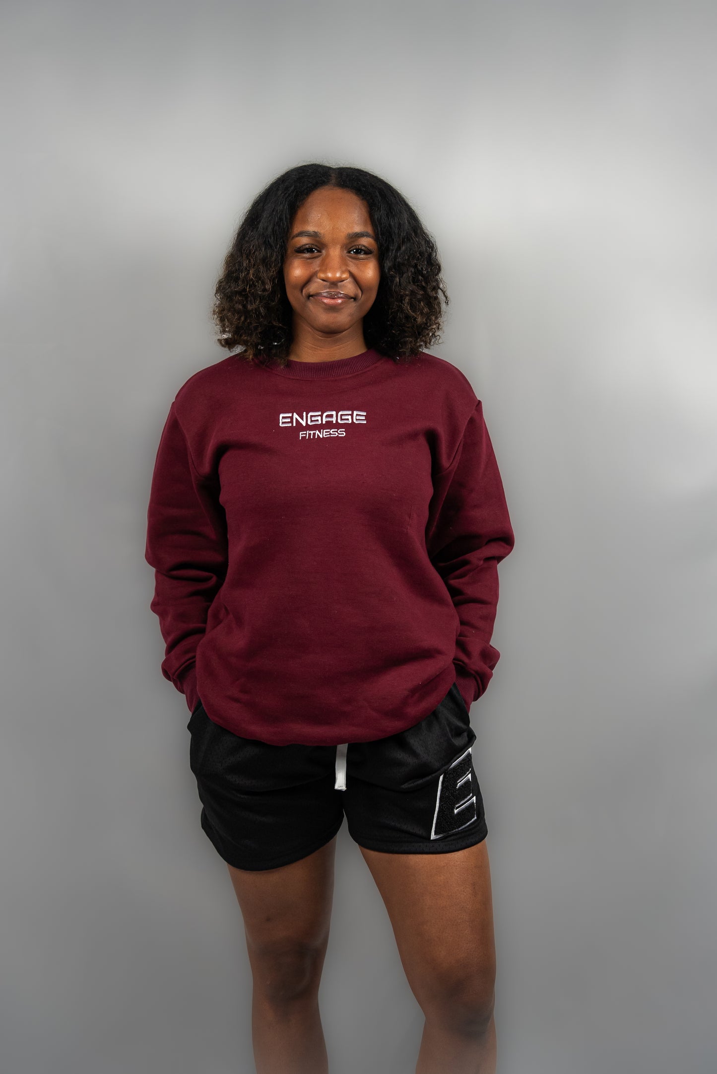 Premium Crewneck Sangria