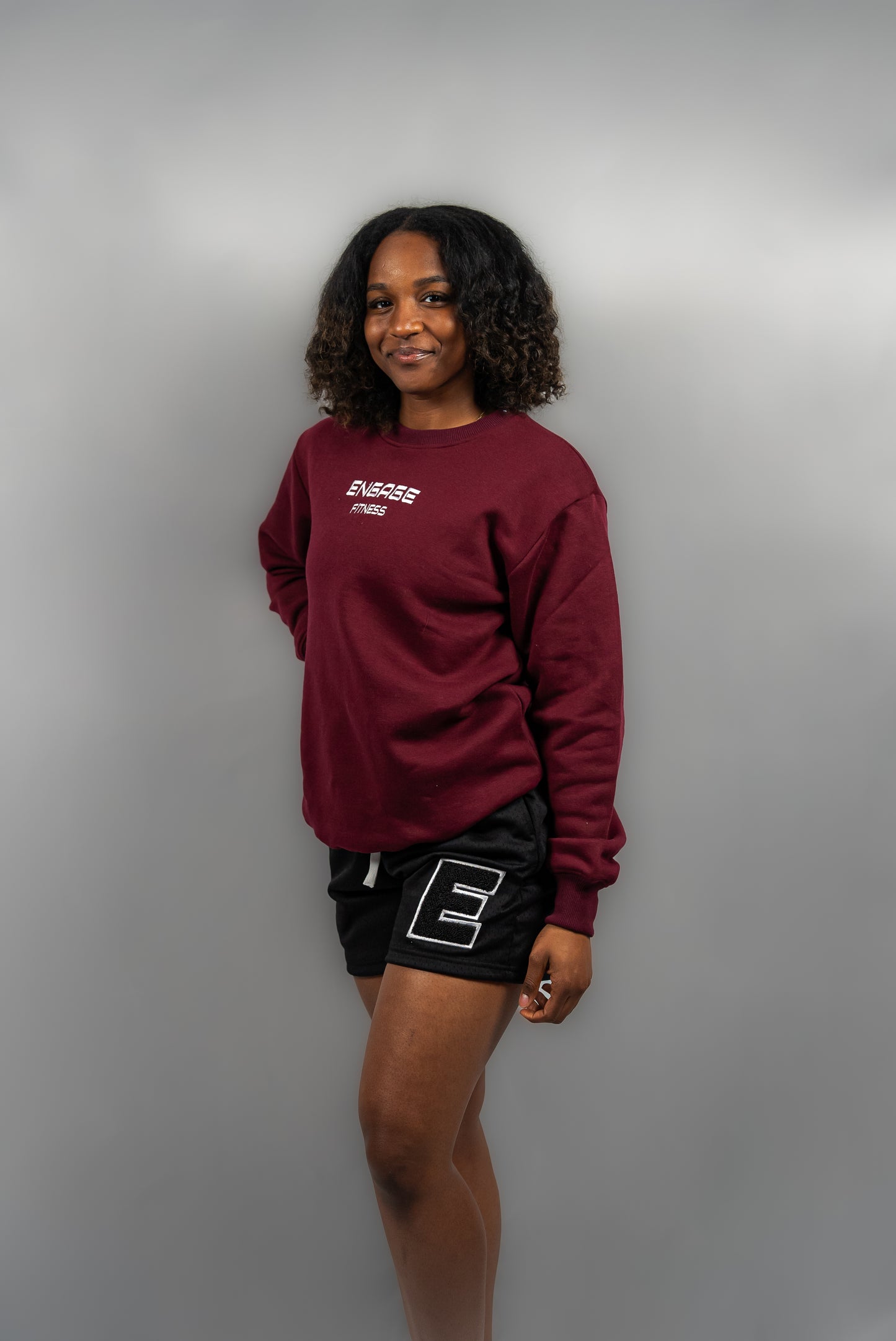 Premium Crewneck Sangria