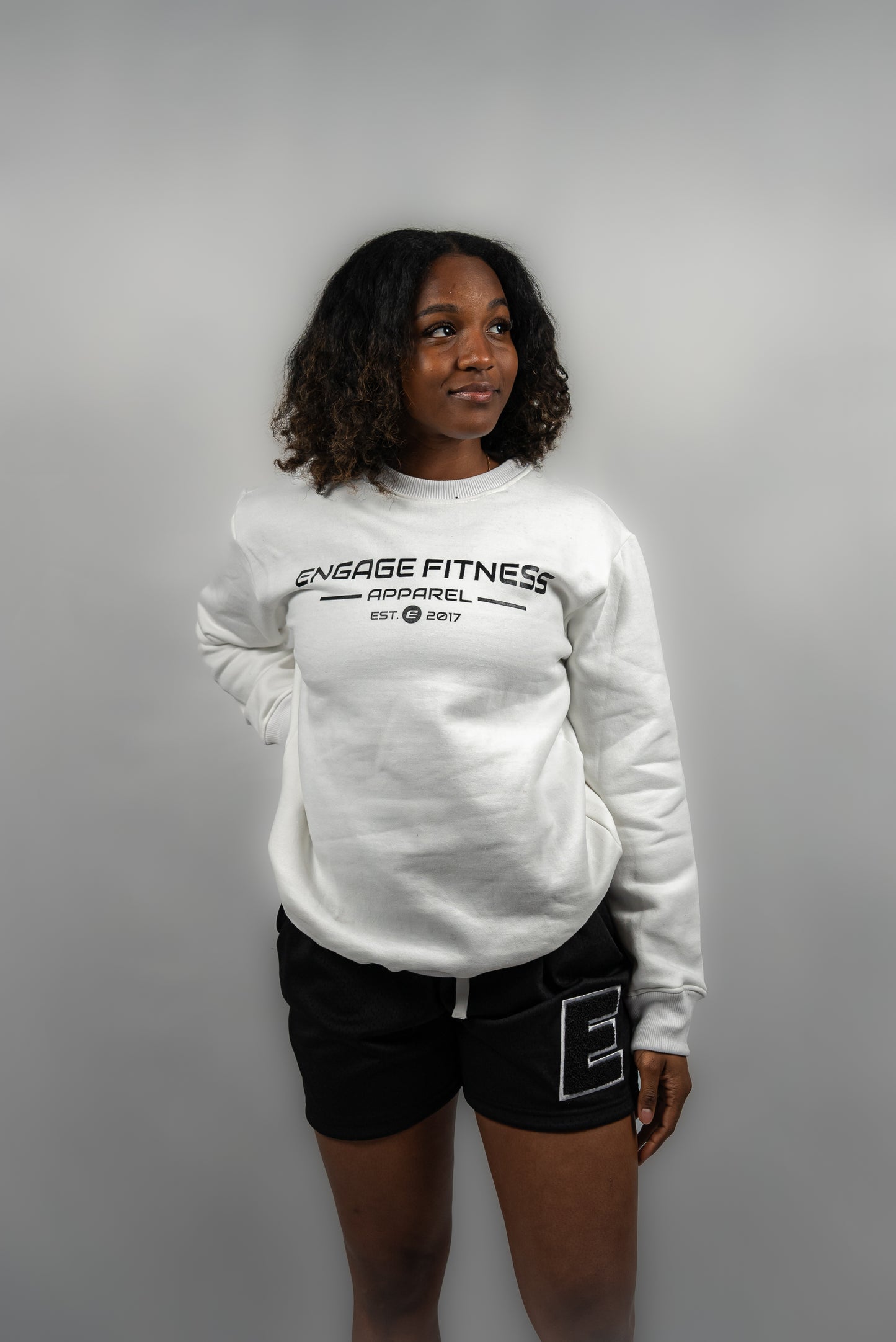 Premium Anniversary Crewneck White