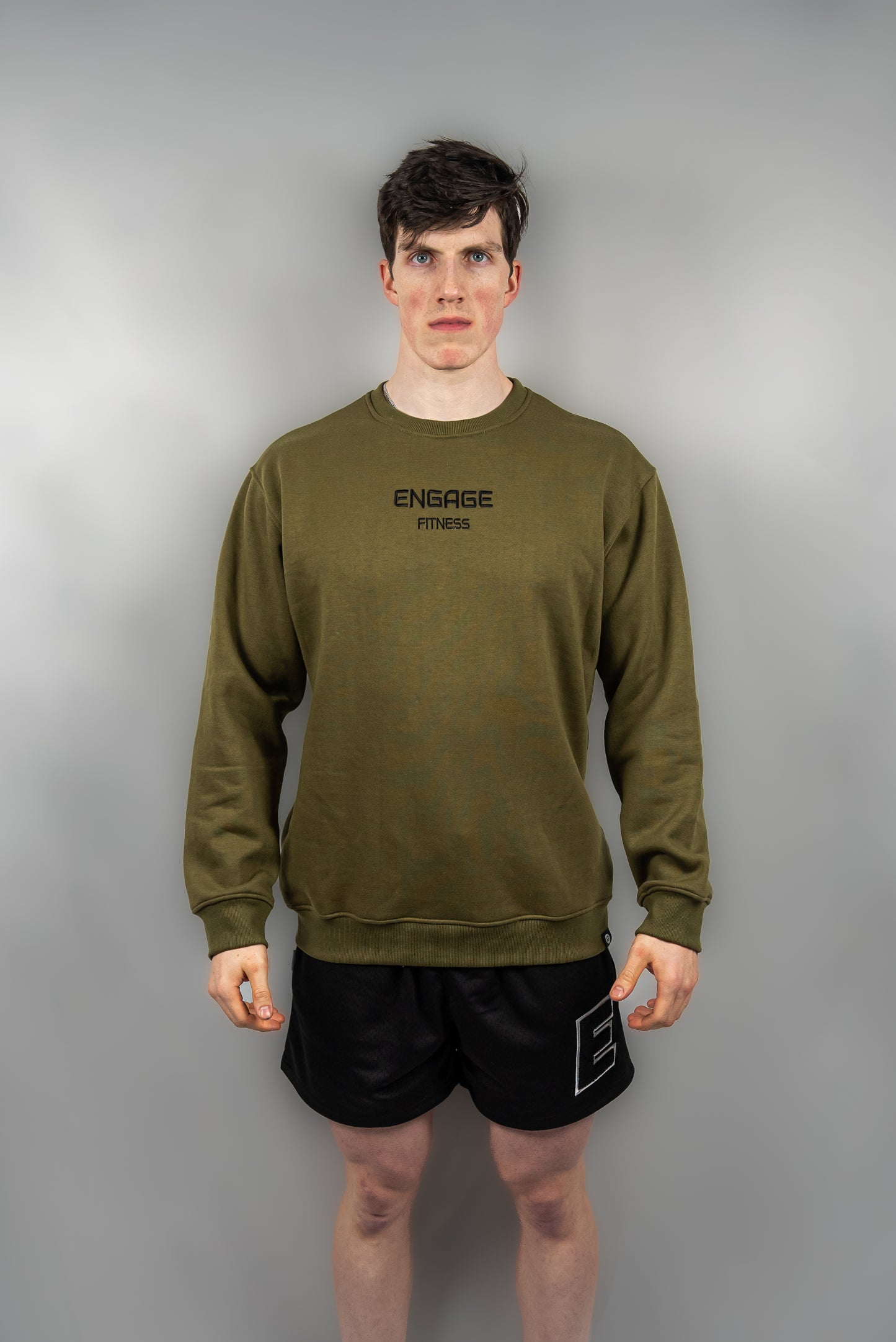 Premium Crewneck Army Green