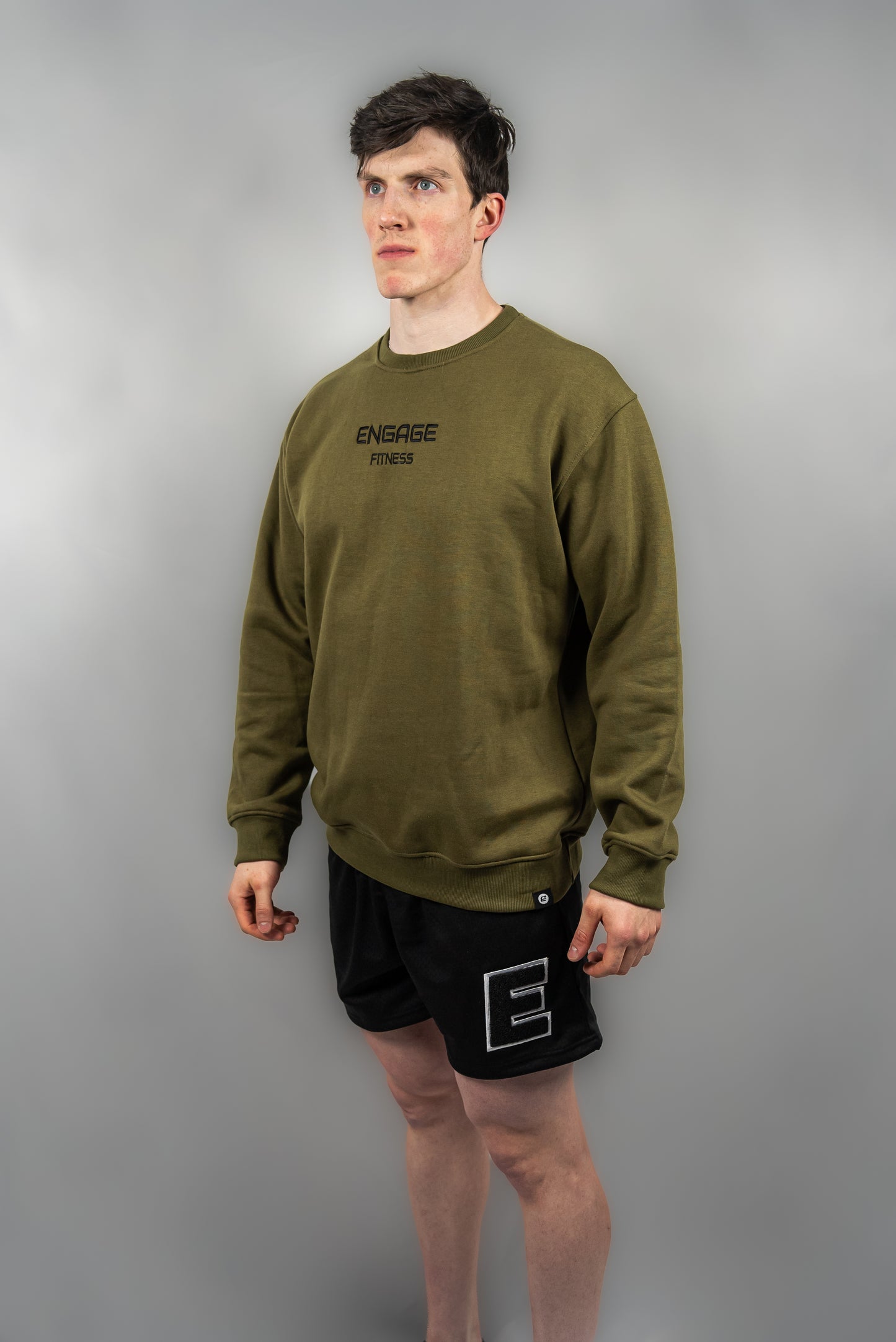 Premium Crewneck Army Green