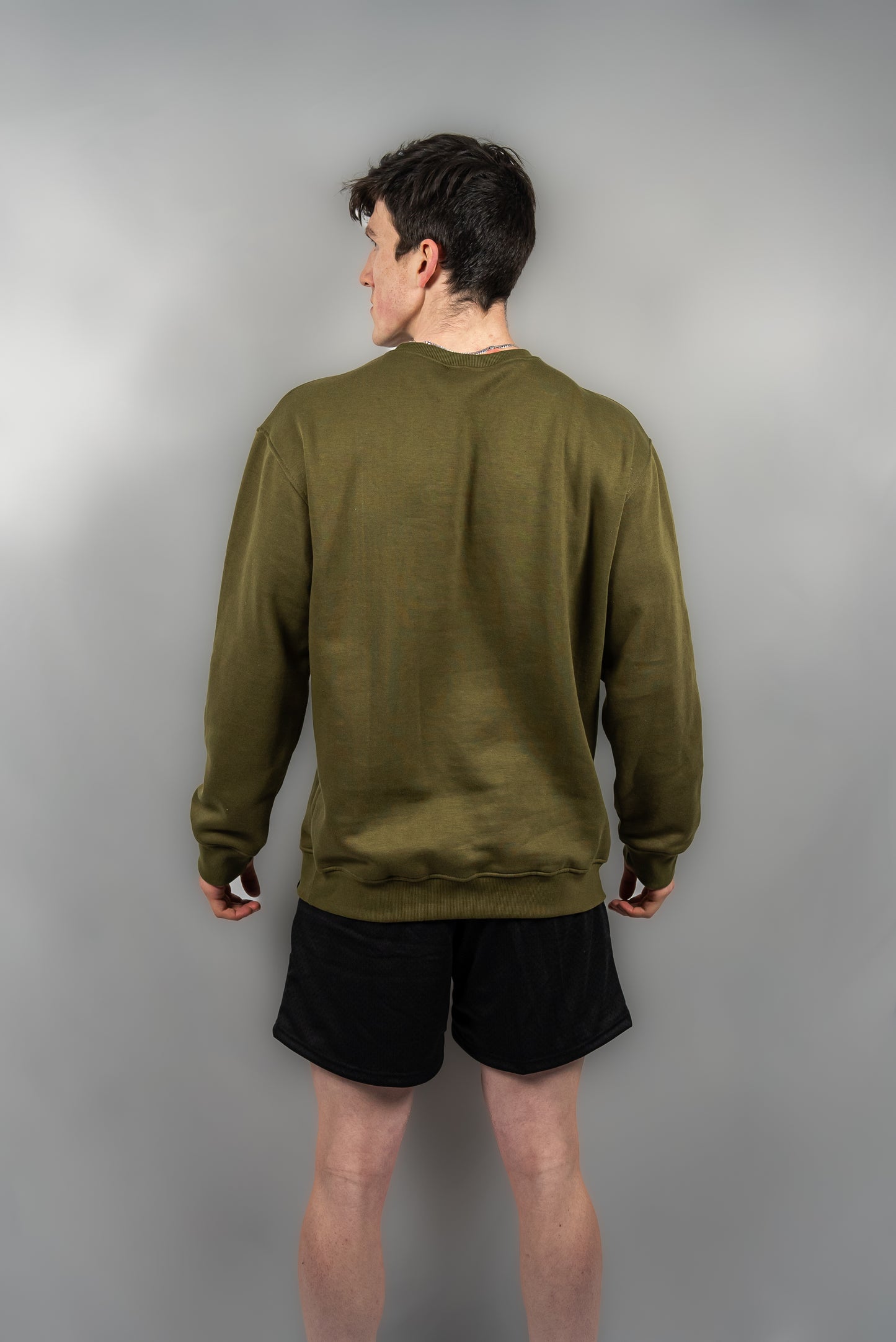 Premium Crewneck Army Green