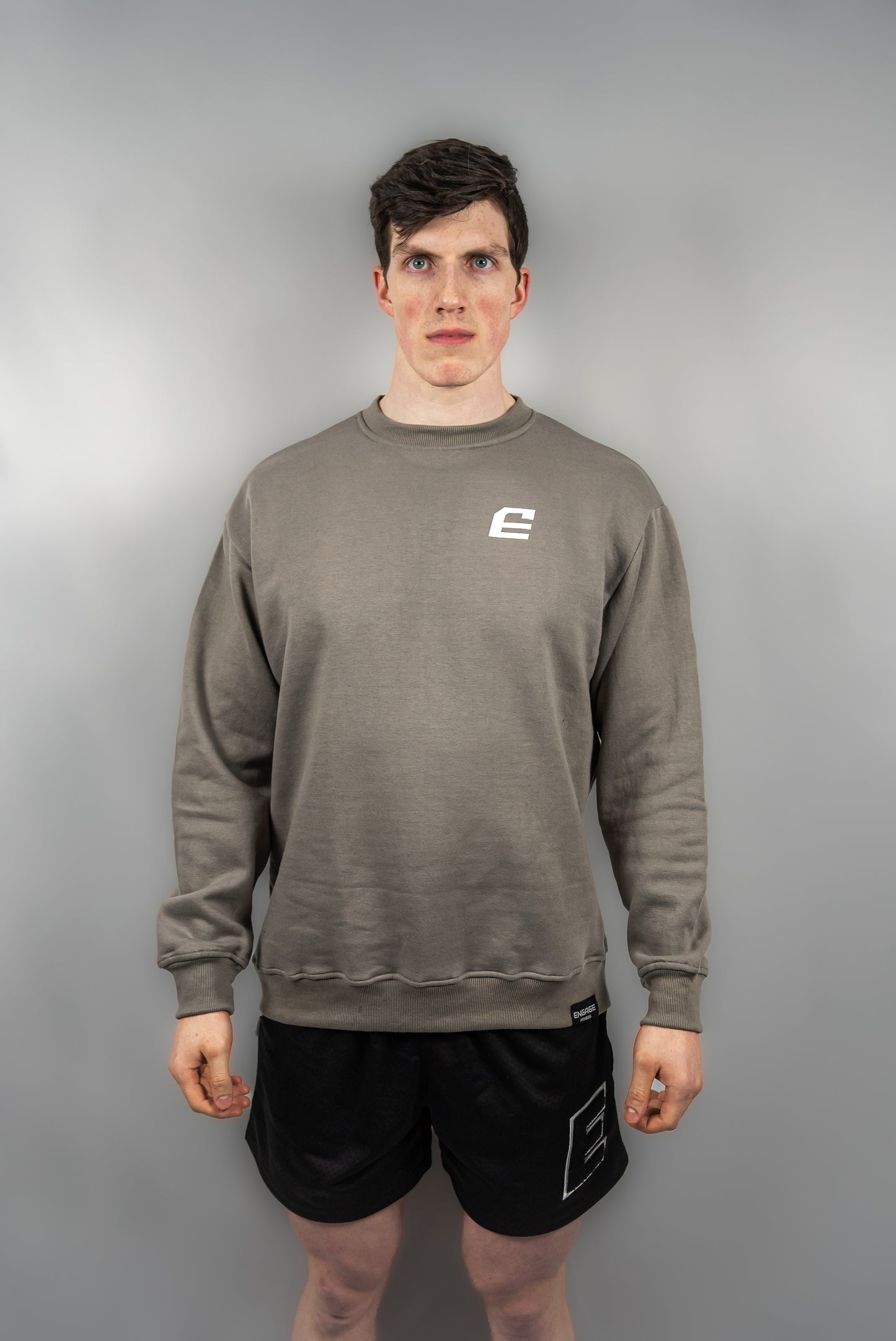 Premium Crewneck Steel Grey
