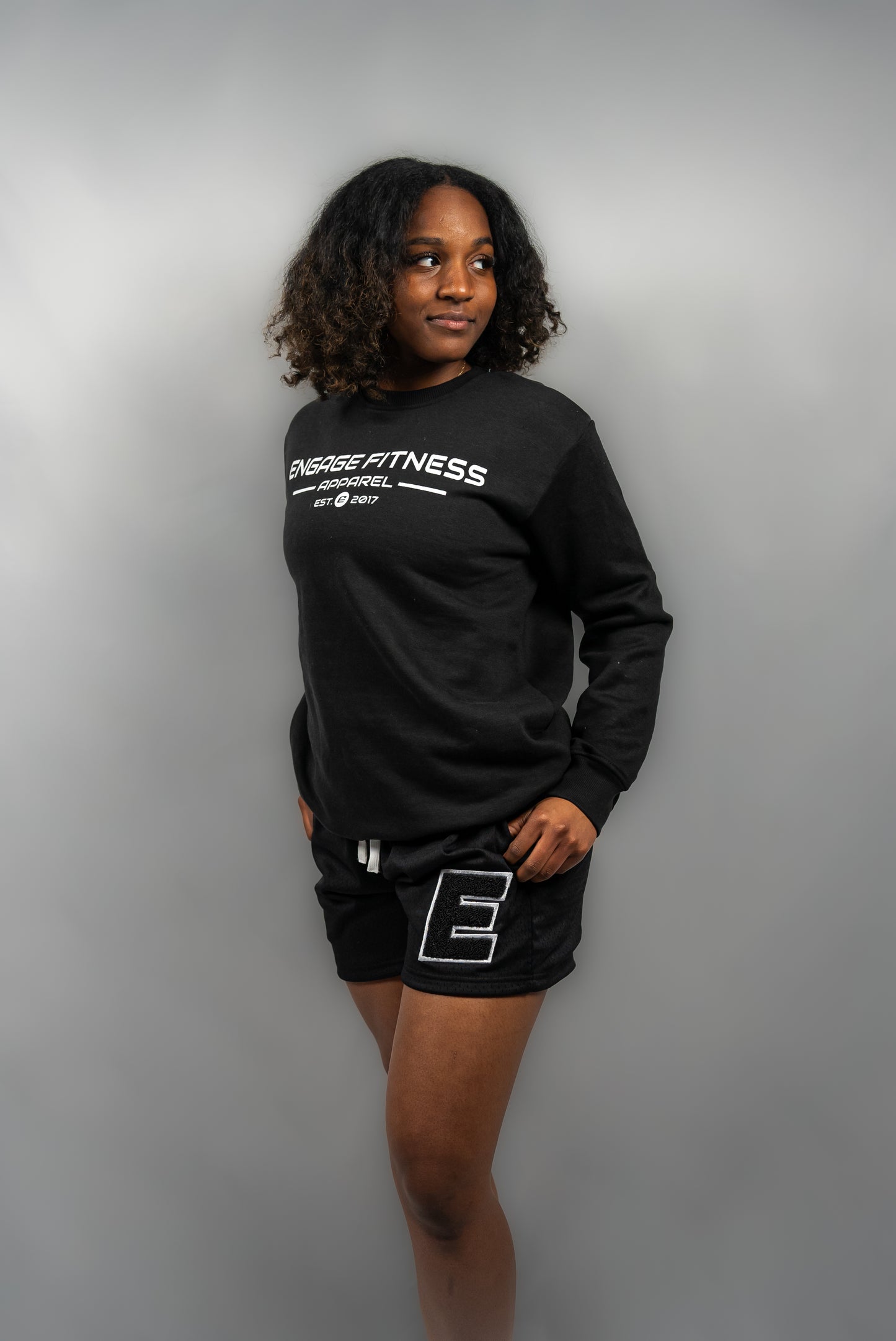 Premium Anniversary Crewneck Black