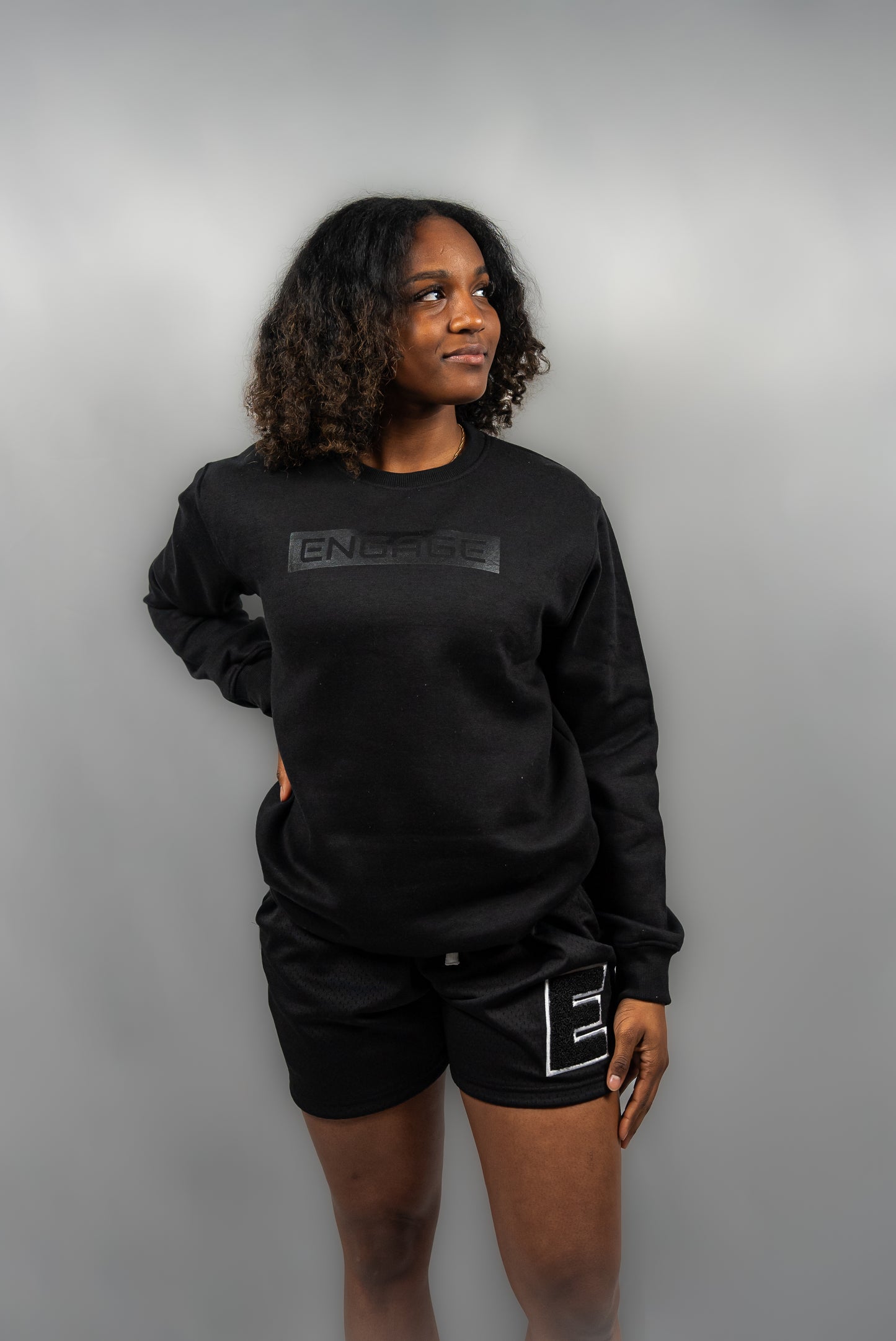 Premium Blackout Crewneck