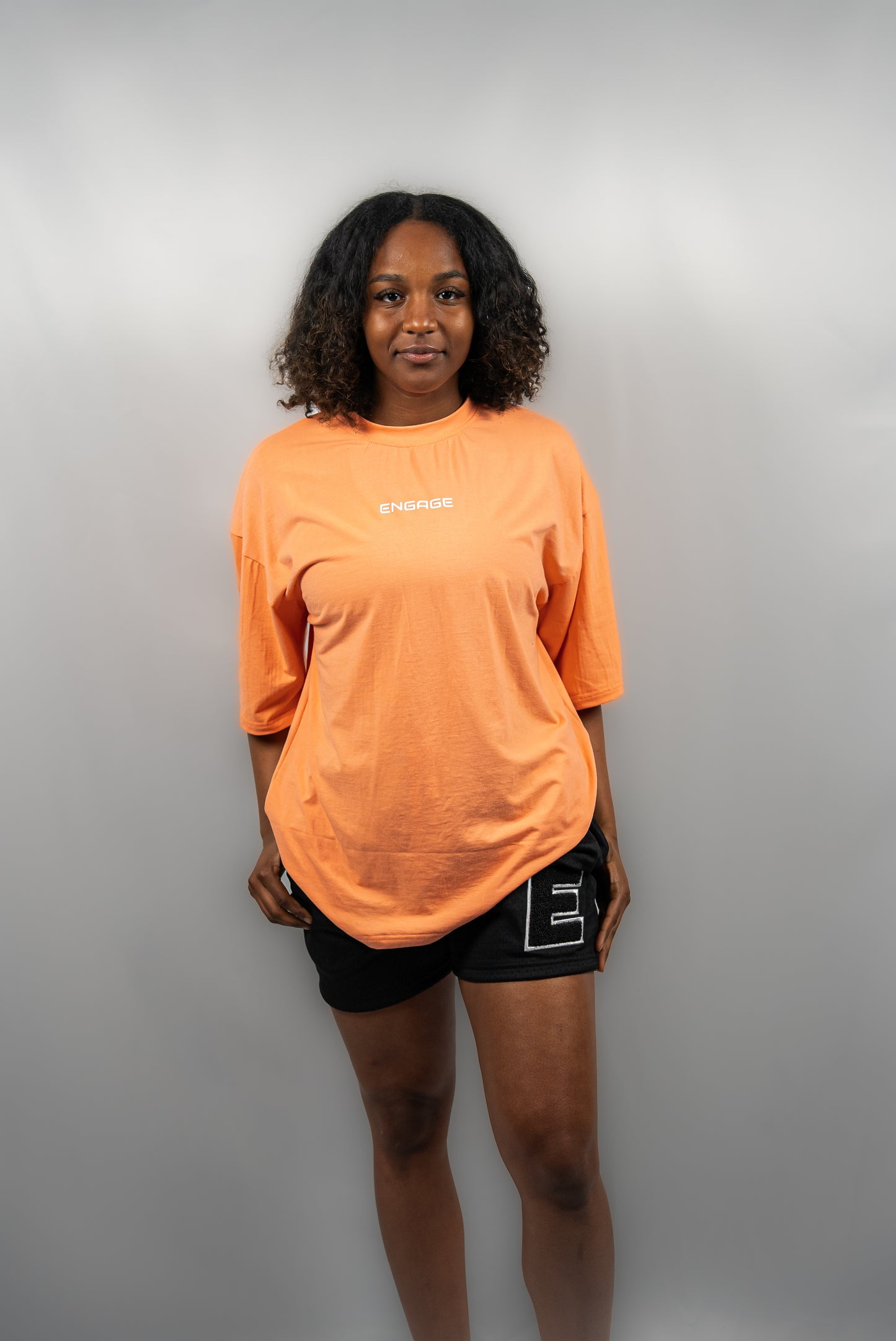 Essential Oversized Tee Orange Dreamsicle