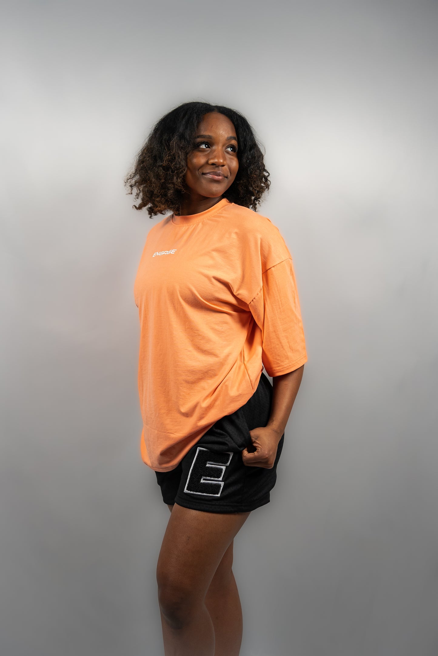 Essential Oversized Tee Orange Dreamsicle