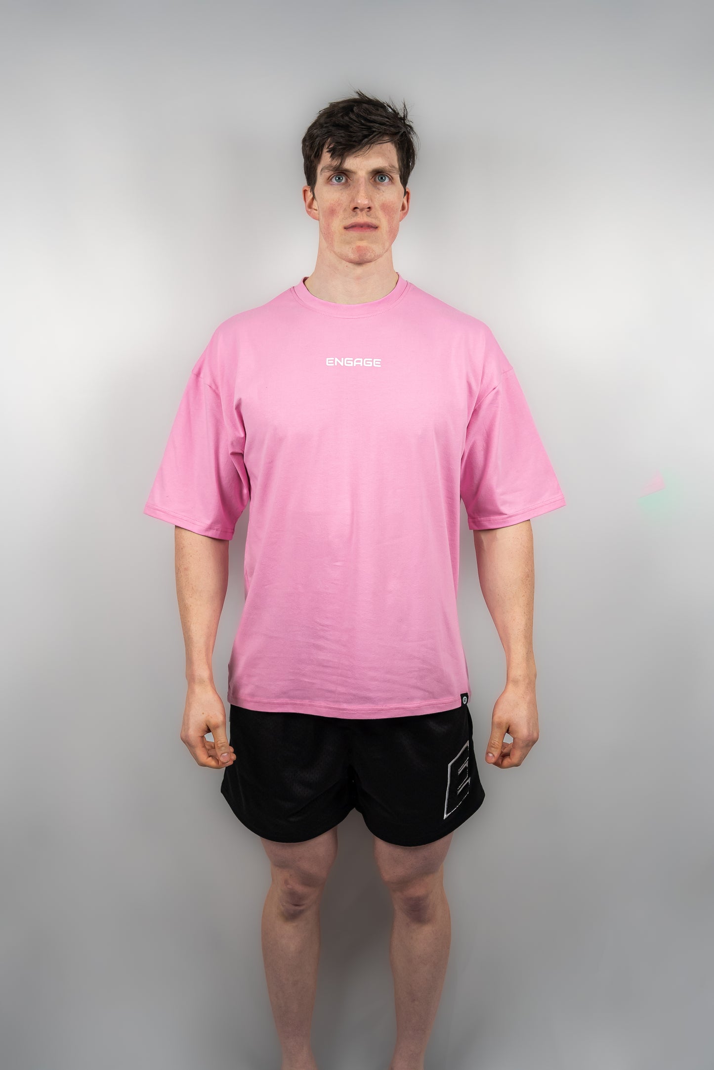 Essential Oversized Tee Bubblegum