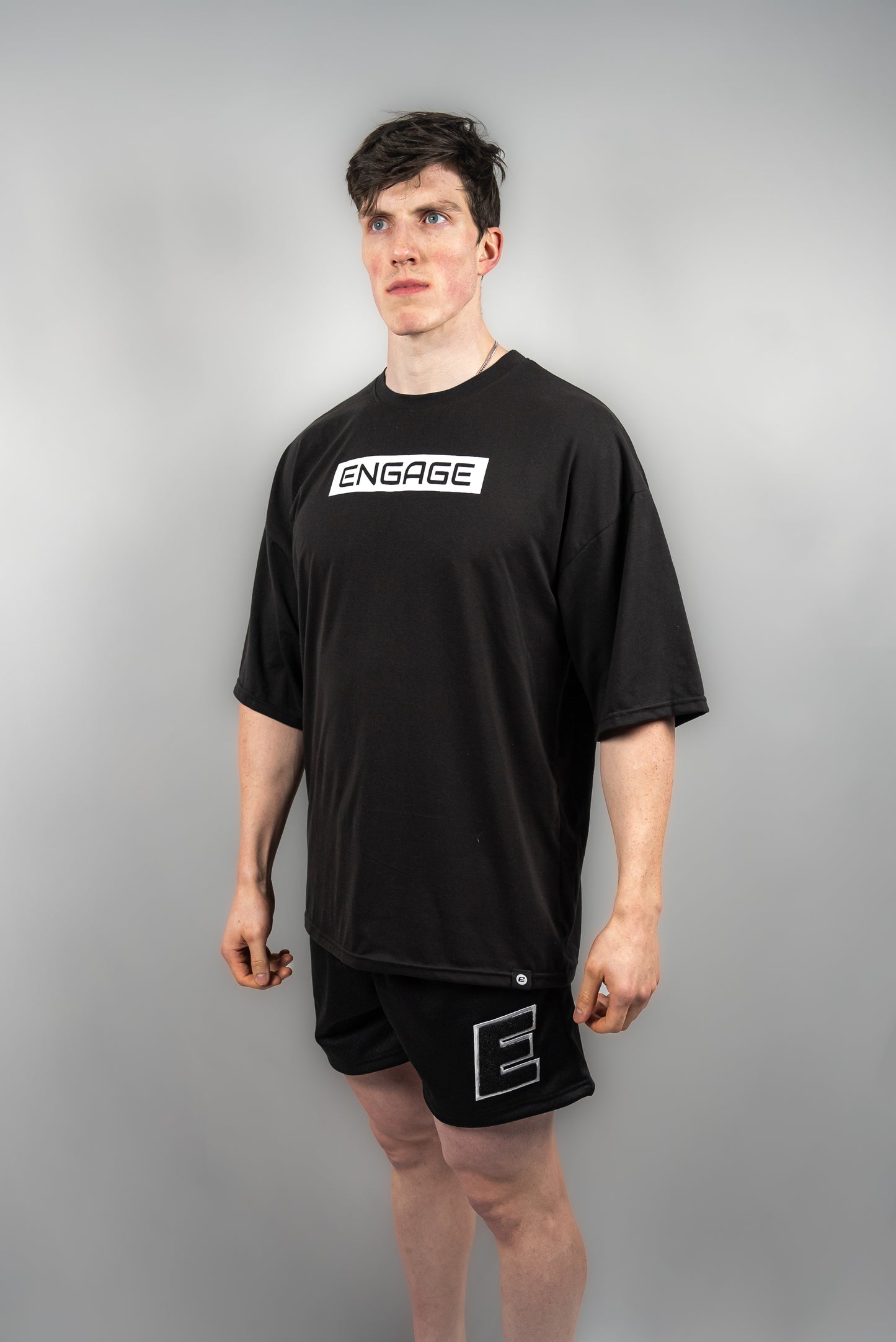 Essential Oversized Tee Black