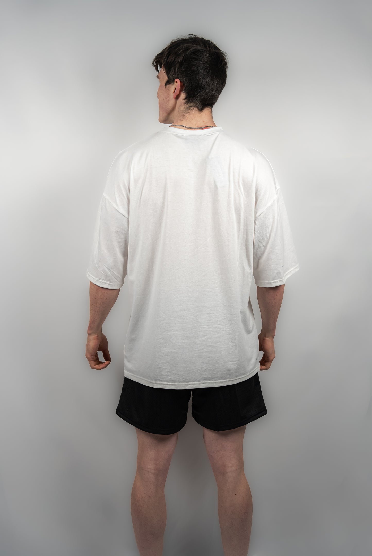 Essential Oversized Tee Daisy White