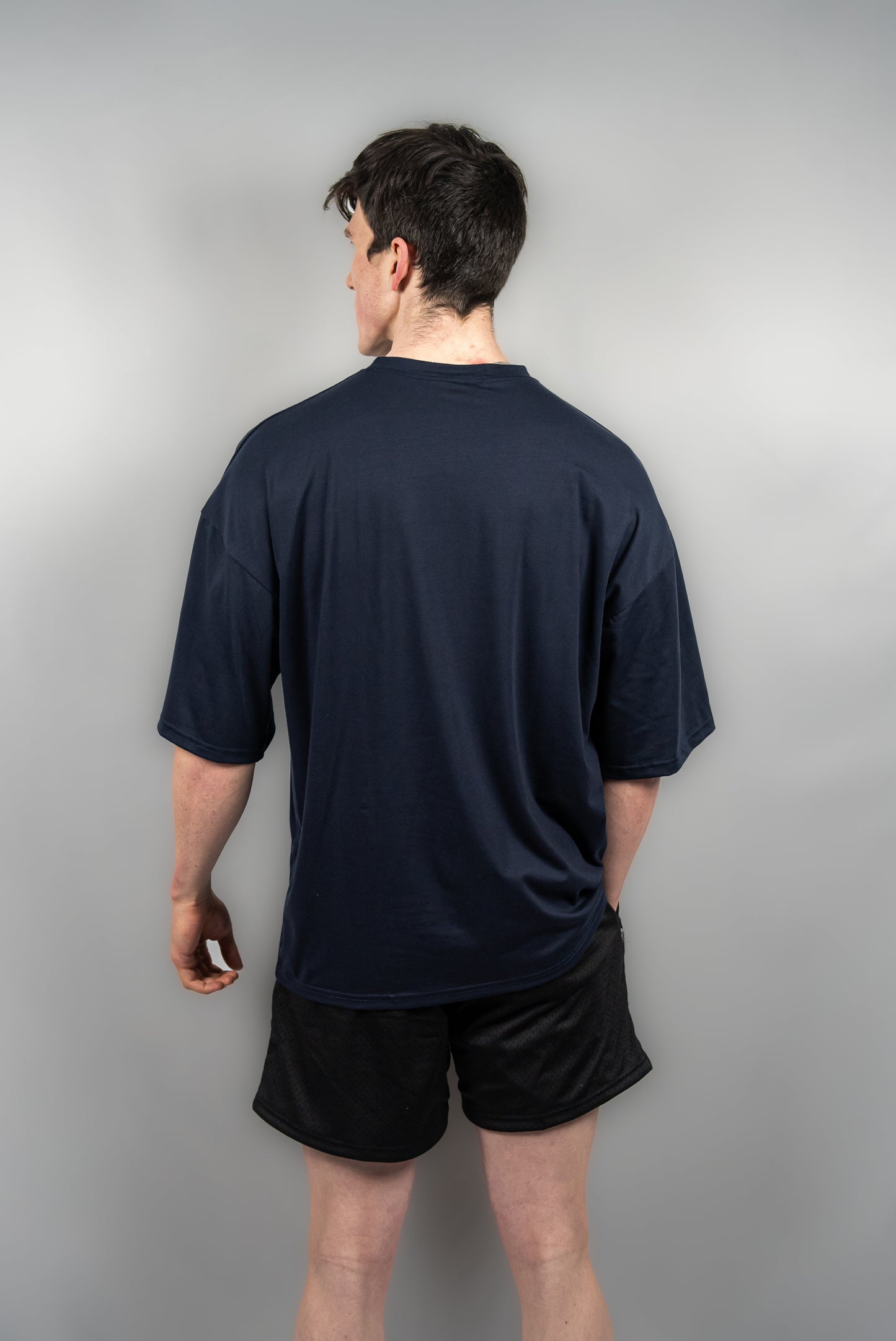 Essential Oversized Tee Navy