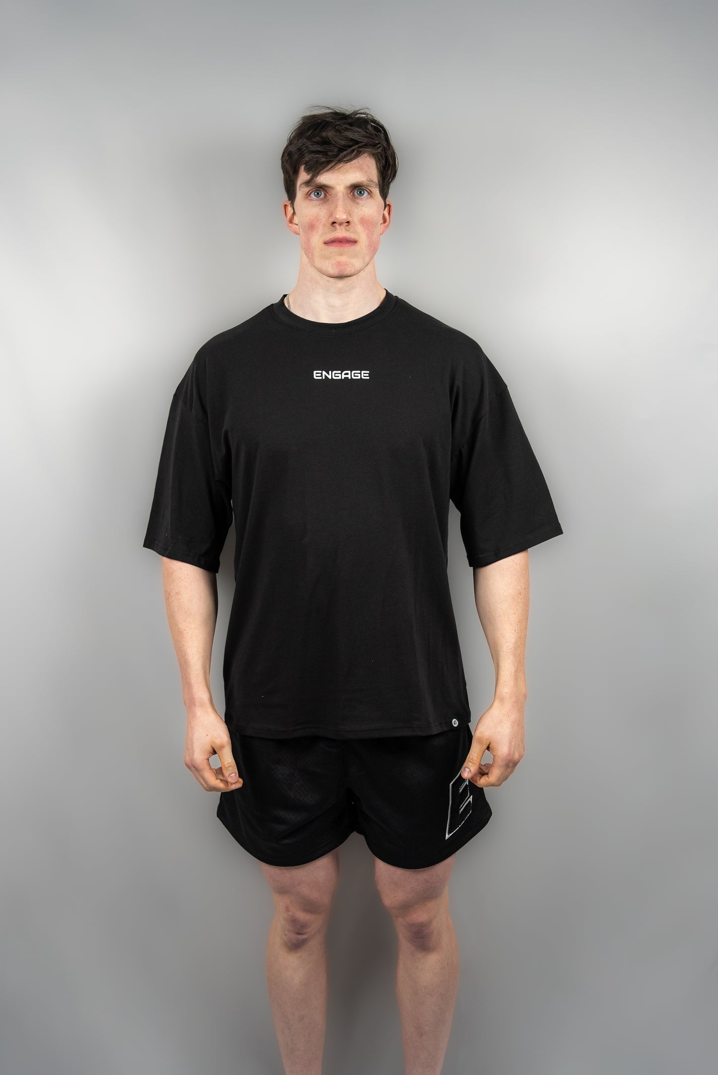 Essential Oversized Tee Black