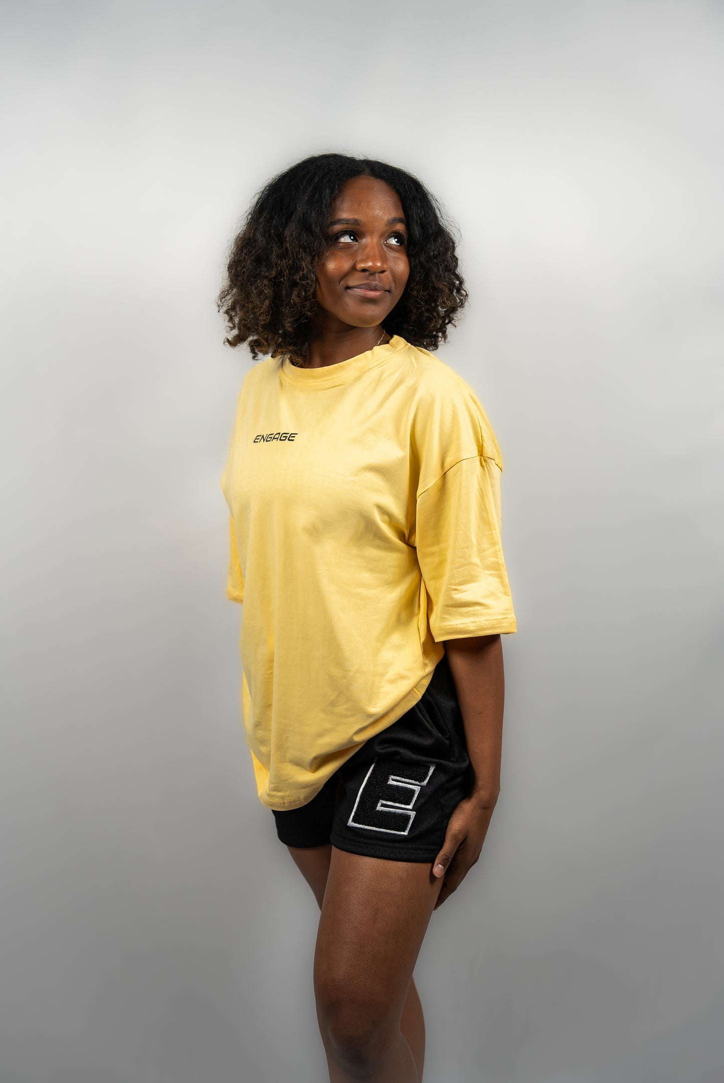 Essential Oversized Tee Daffodil