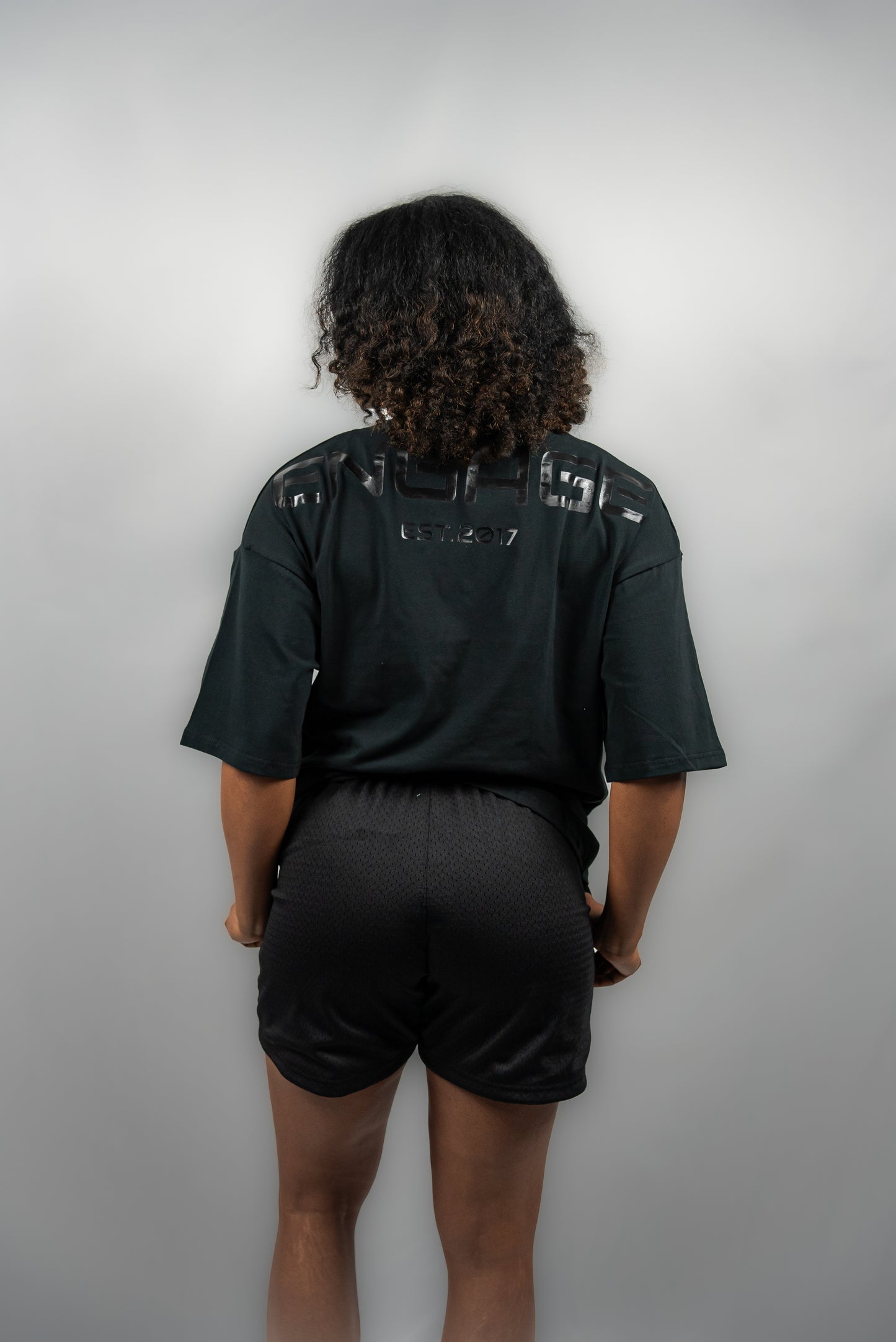Essential Blackout Anniversary Oversized Tee