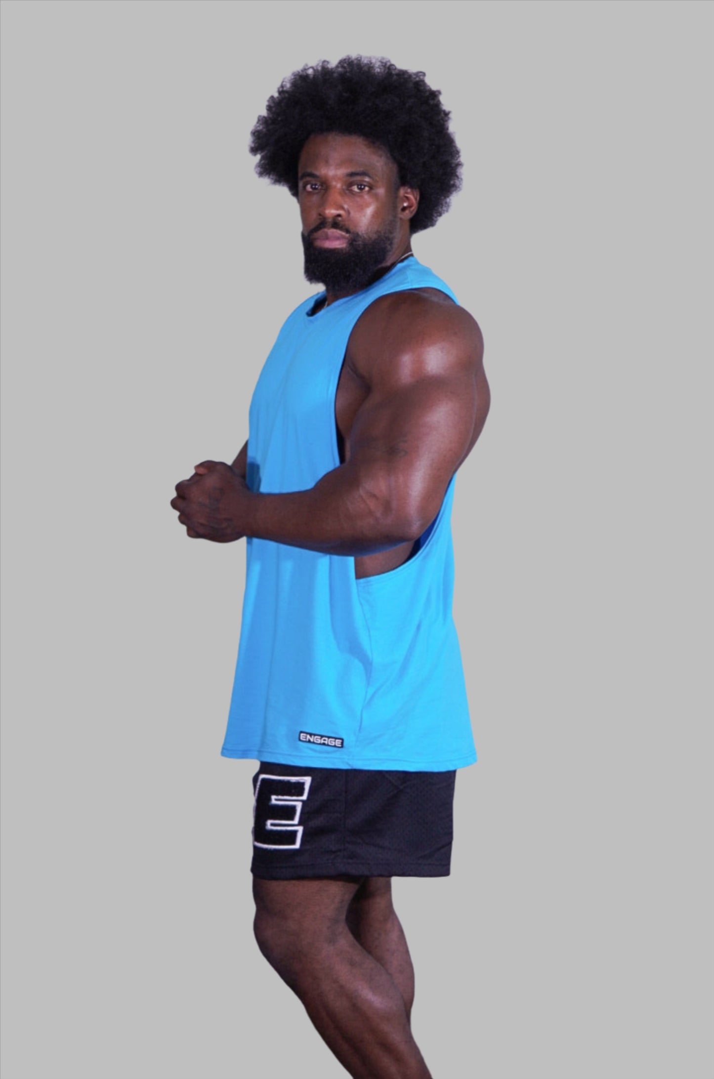 Vitality Drop Arm Tank Tidal Blue