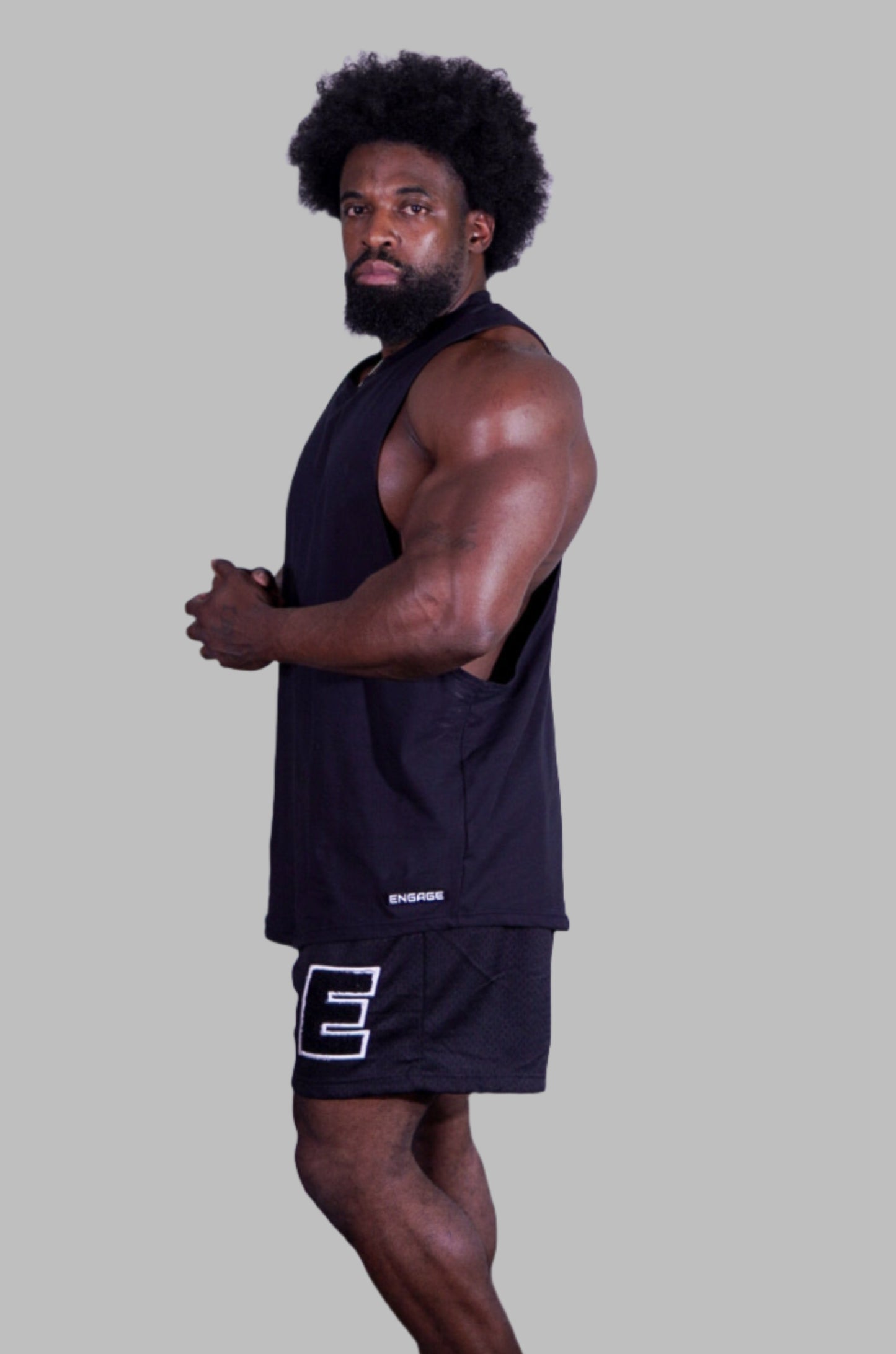 Vitality Drop Arm Tank Panther Black