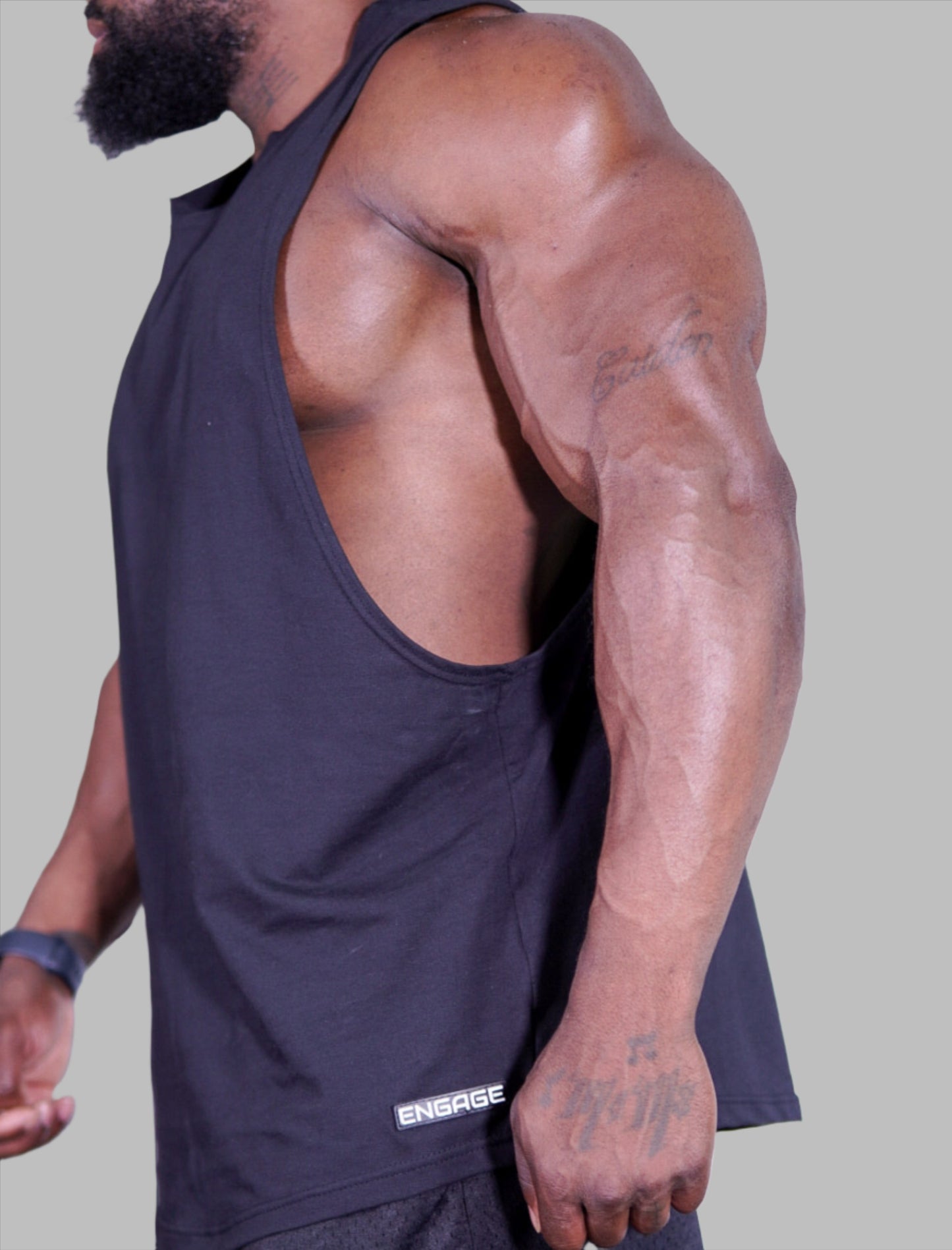 Vitality Drop Arm Tank Panther Black