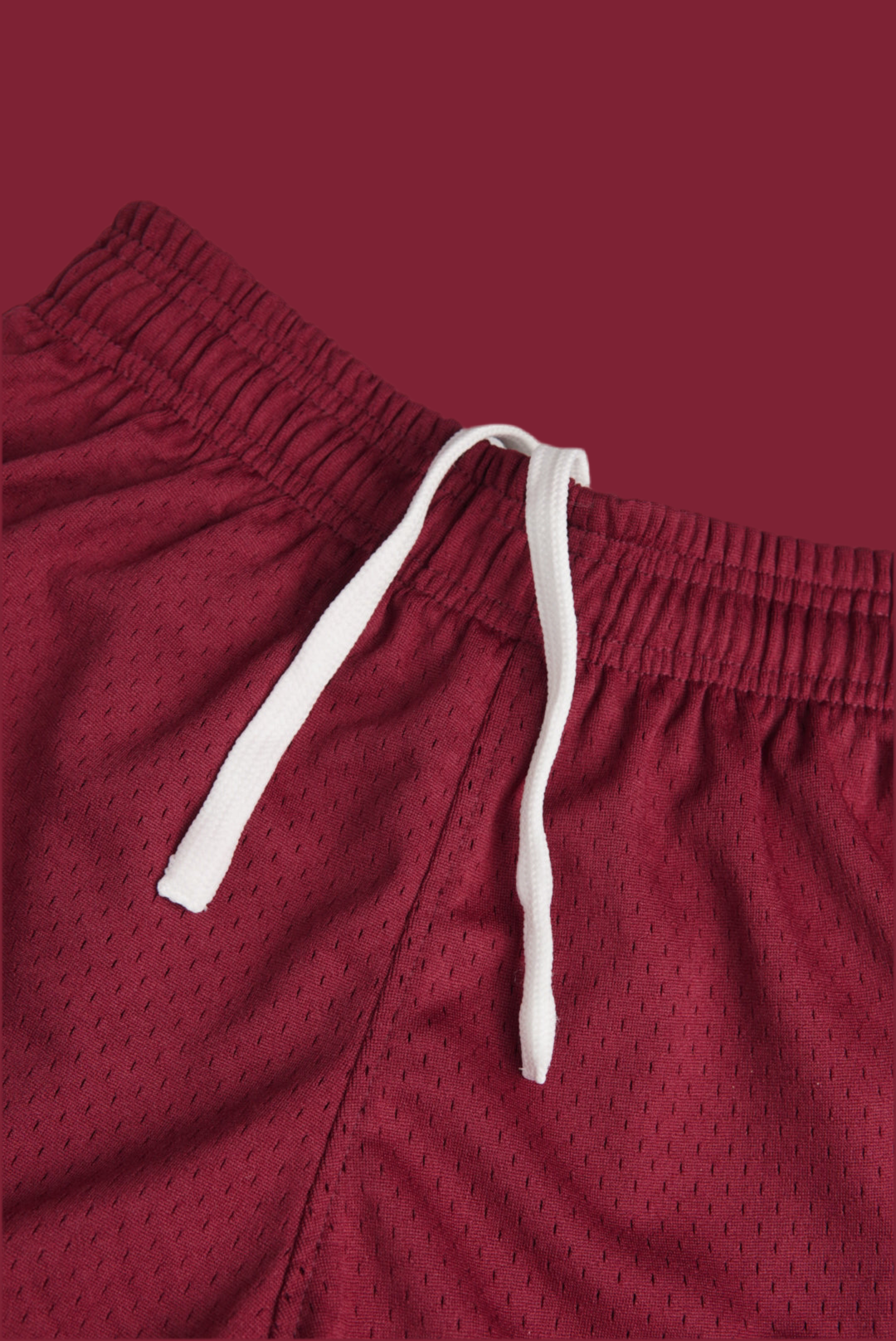 5" Mesh Court Shorts Scarlet Red
