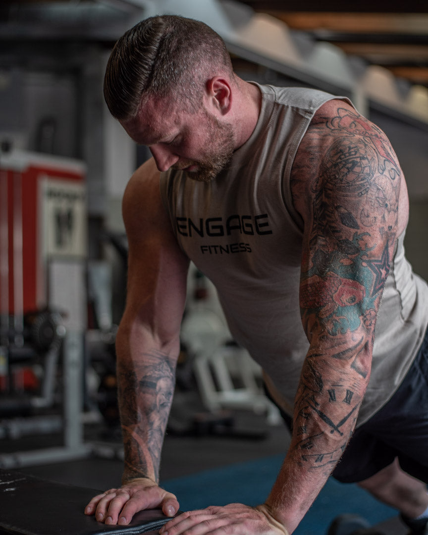 Men's Premium Cut Off Sandstone