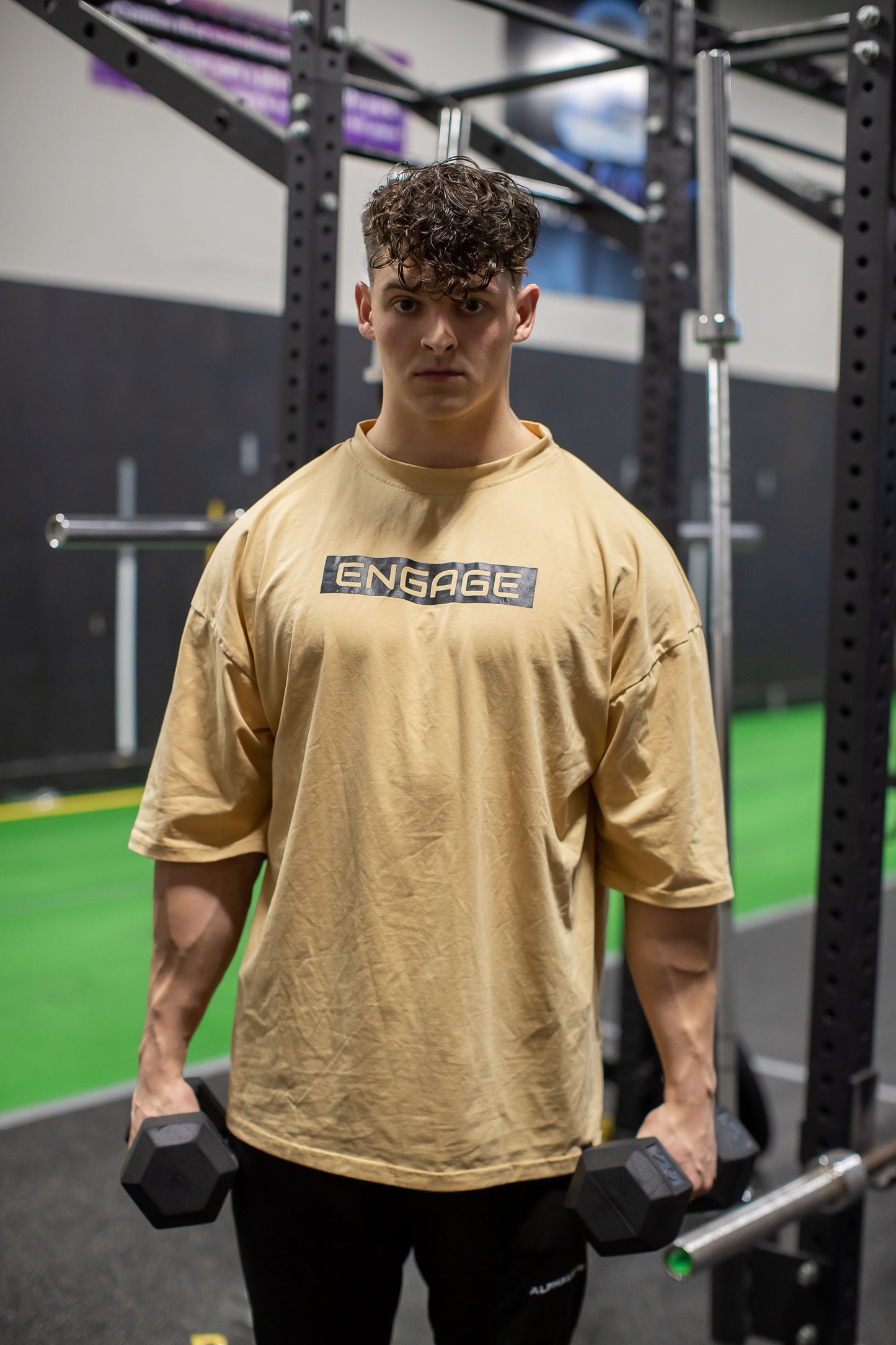 Essential Oversized Tee Sand