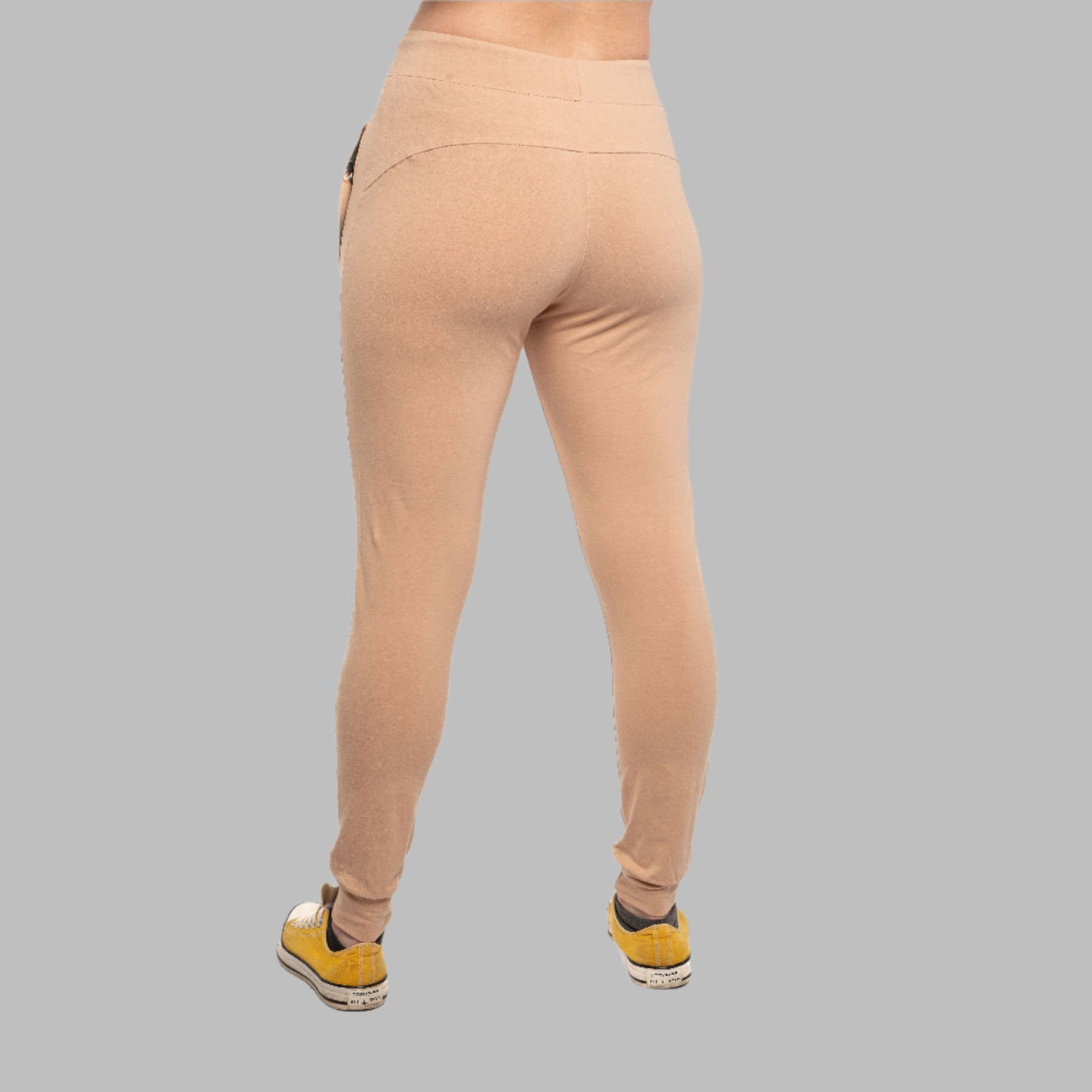 Female Premium V1 Joggers Sand