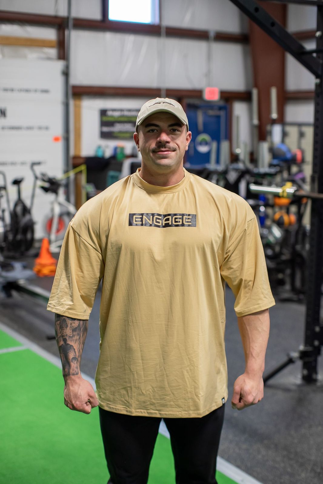 Essential Oversized Tee Sand