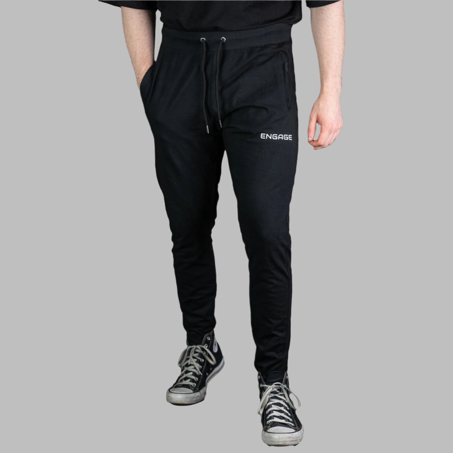 Male Premium V1 Joggers Black