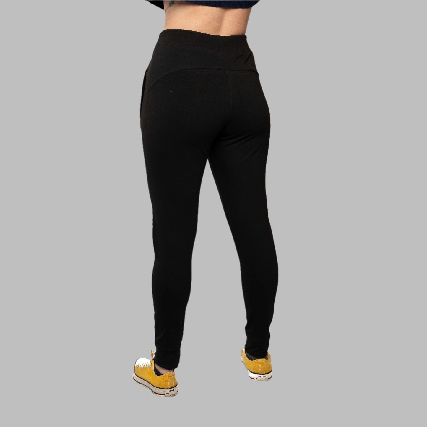 Female Premium V1 Joggers Black