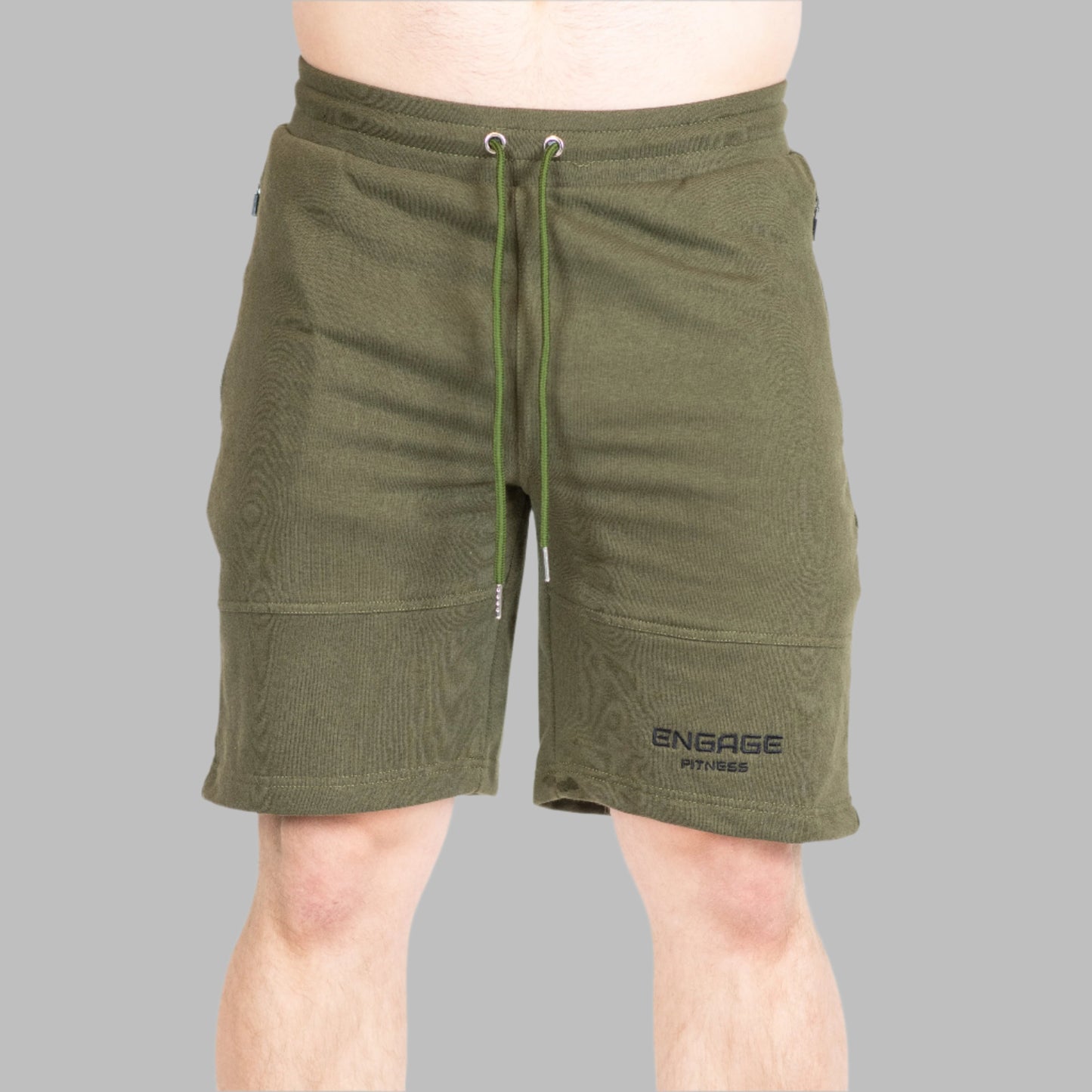 Male Premium Shorts Military Green