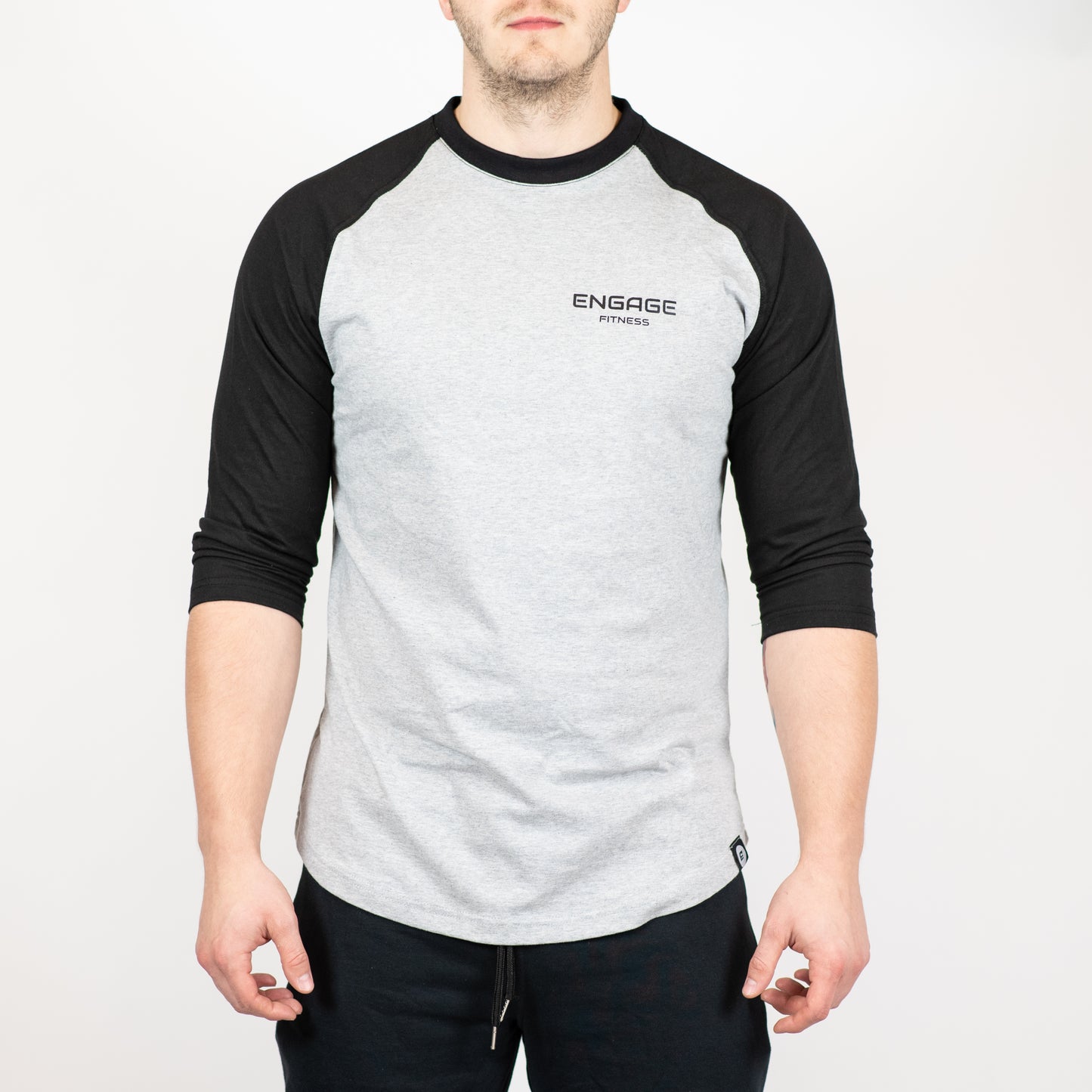 Unisex Premium Baseball Tee Black
