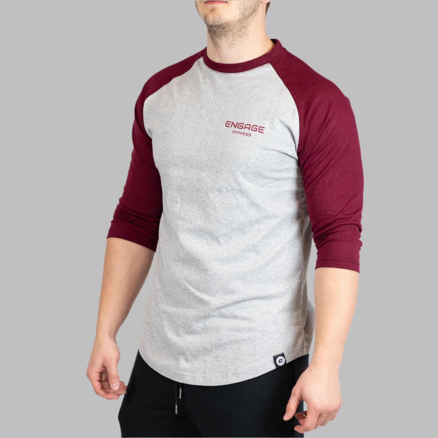 Unisex Premium Baseball Tee Maroon