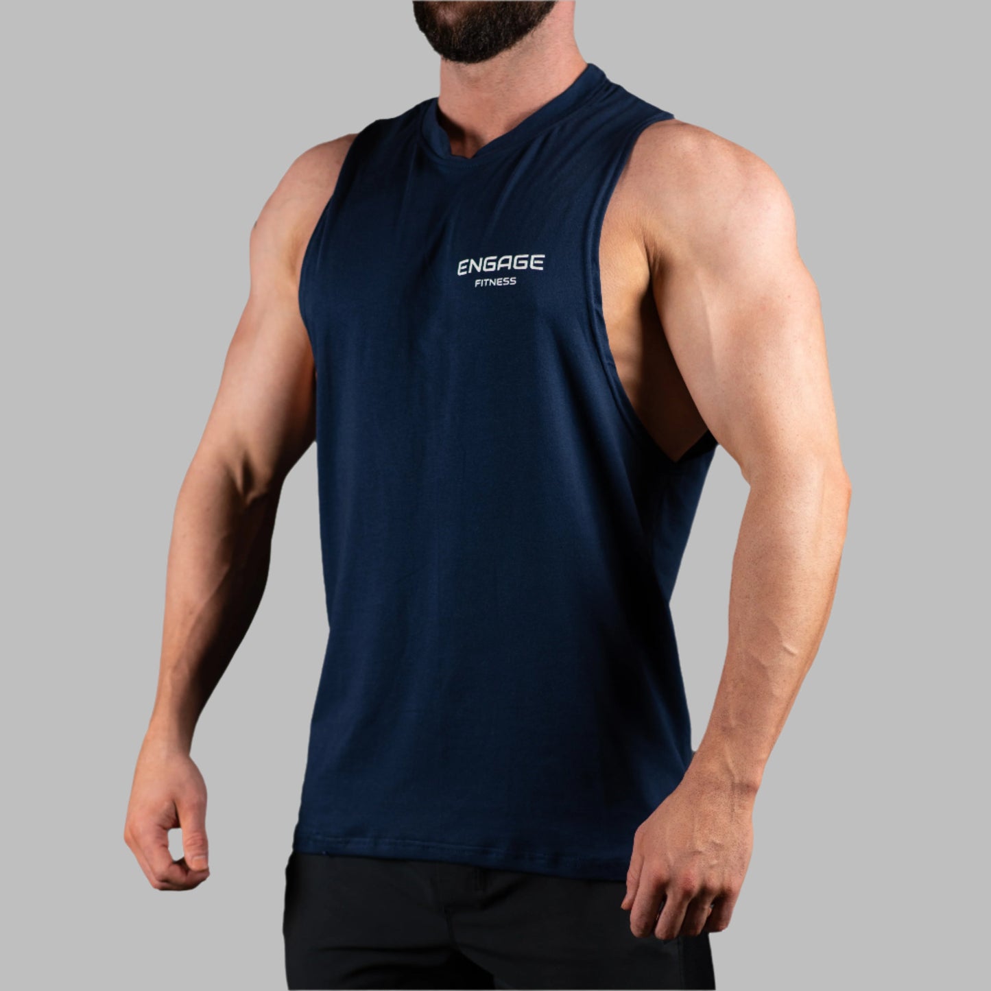 Men's Premium Cut Off V2 Navy