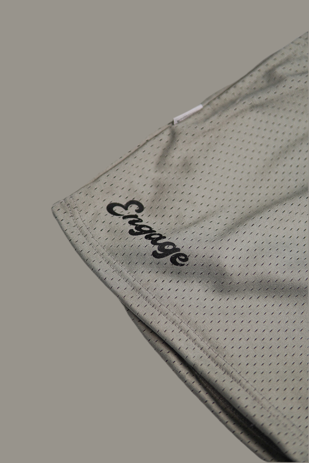 5" Mesh Court Shorts Fog Grey Unisex
