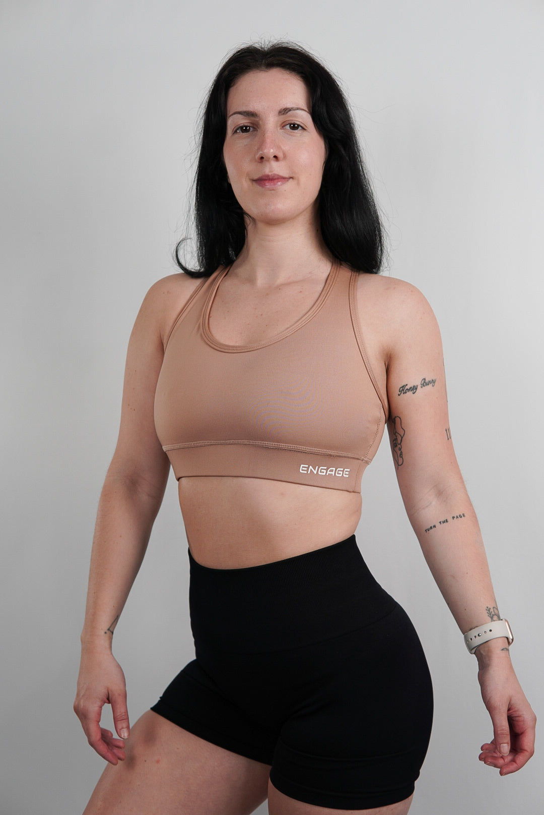 Female Infinity Sports Bra Sand