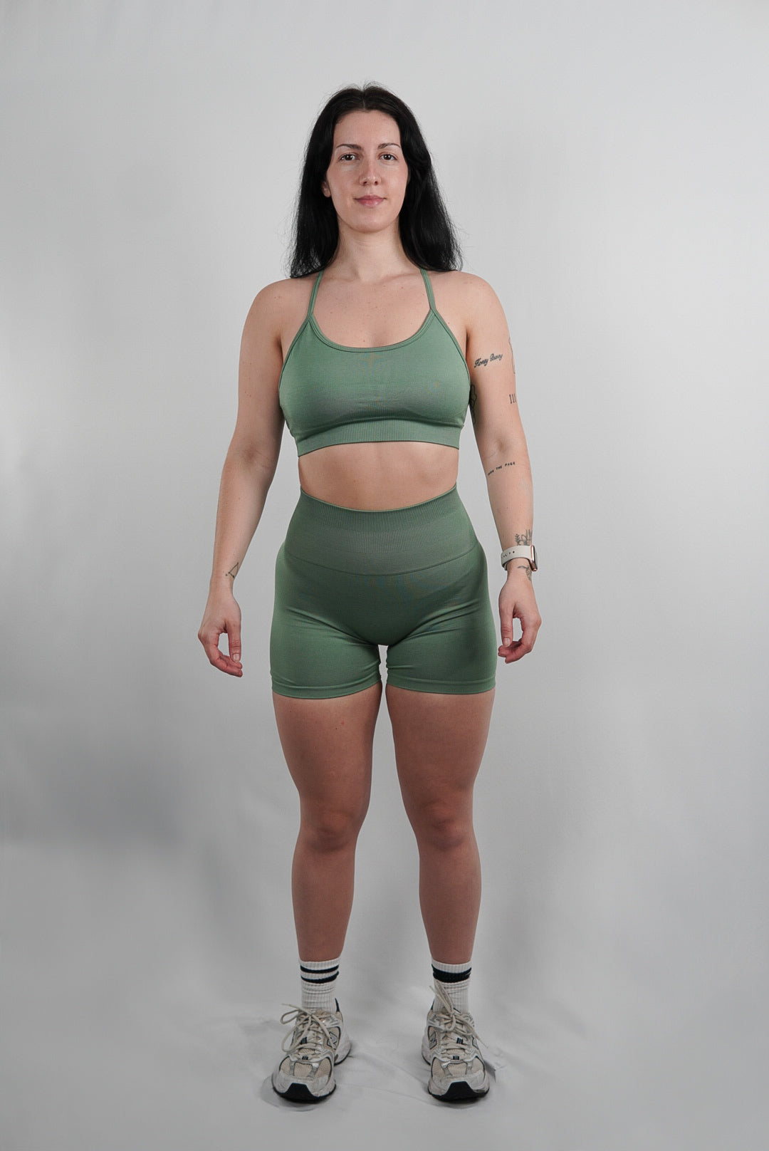 Sculpt Seamless Shorts Moss