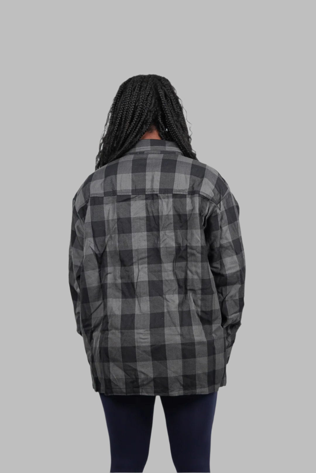 Classic Flannel Charcoal Unisex