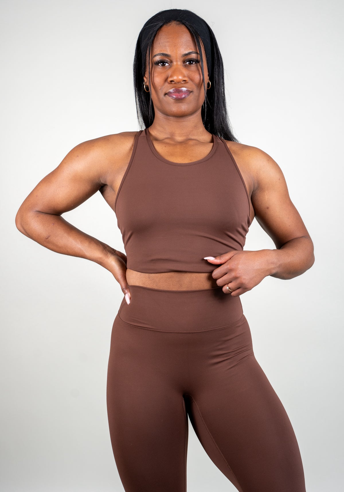 Everyday Crop Tank Cocoa