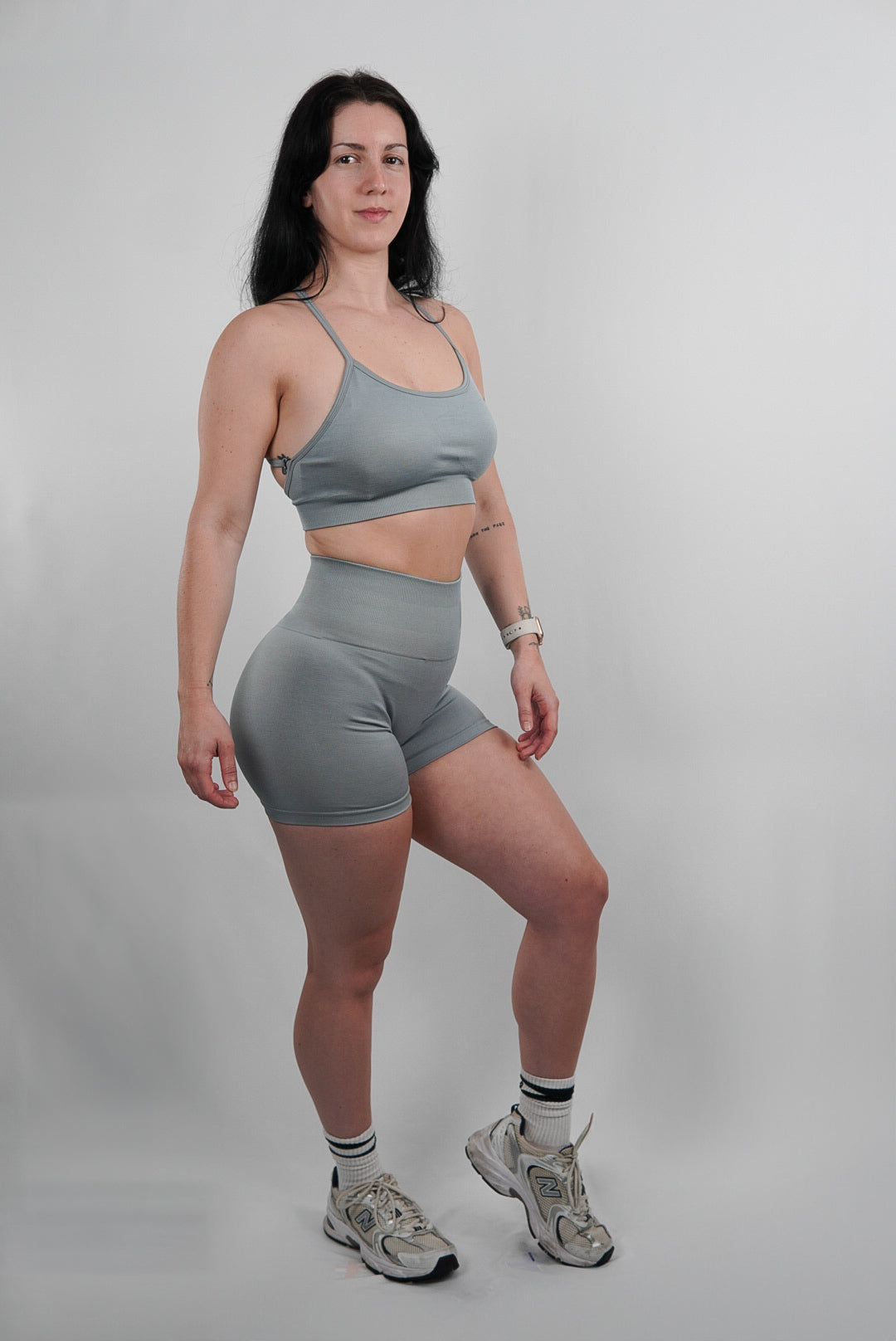 Sculpt Seamless Shorts Slate