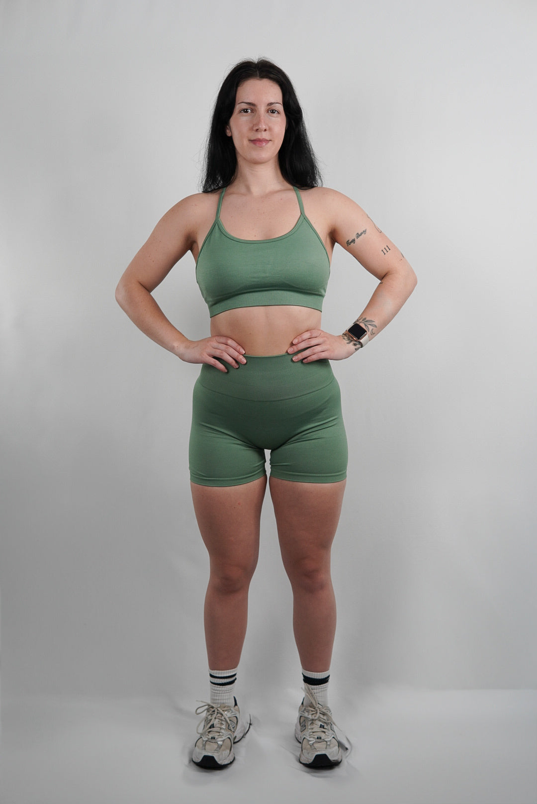 Sculpt Seamless Shorts Moss